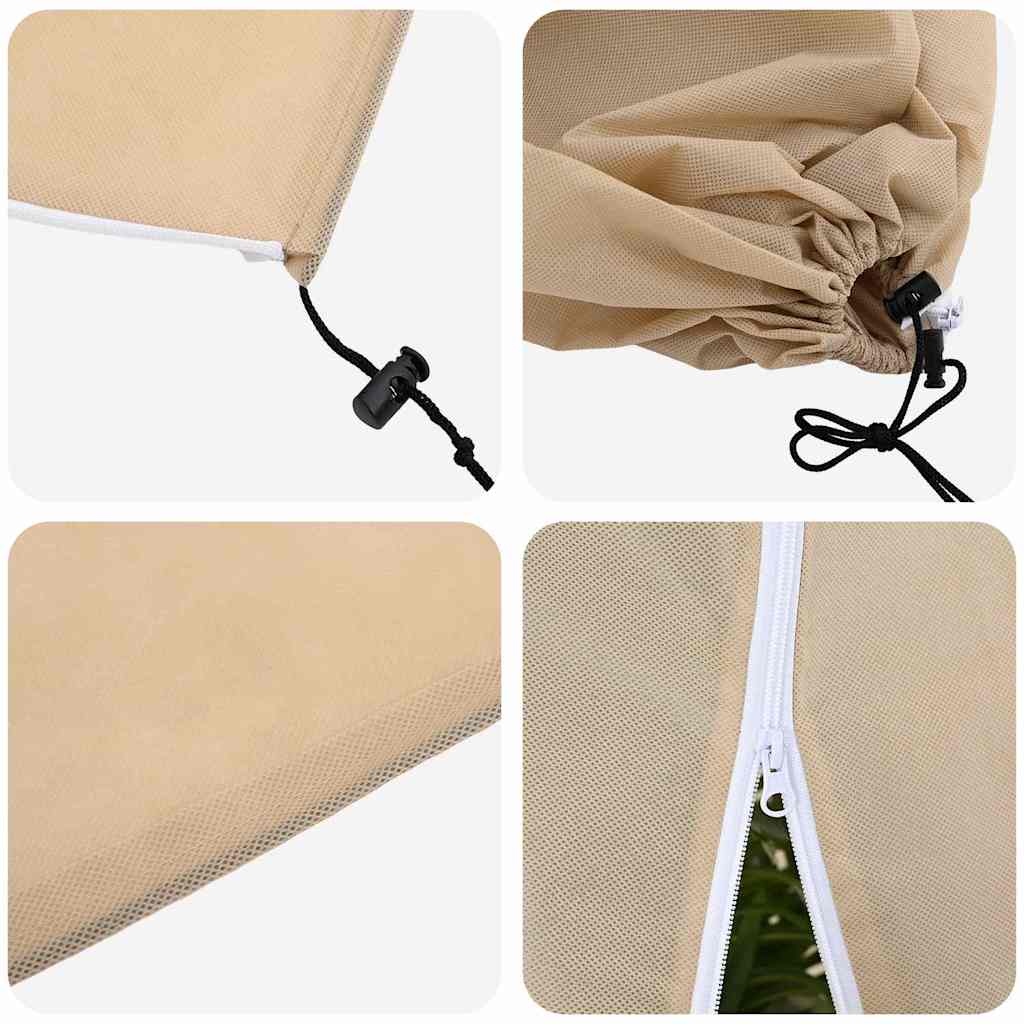 Coperture in Fleece per Protezione Antigelo delle Piante 5 pz