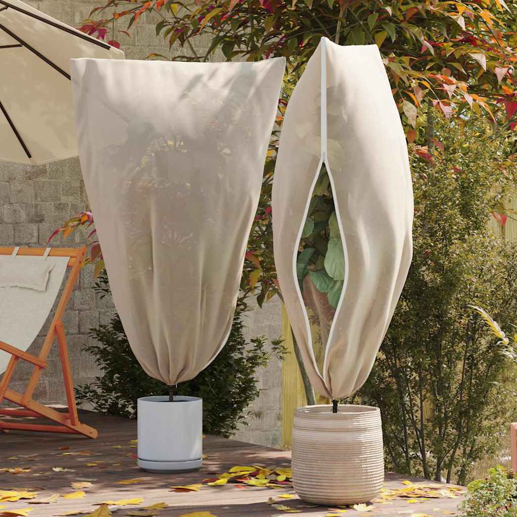 Coperture in Fleece per Protezione Antigelo delle Piante 5 pz