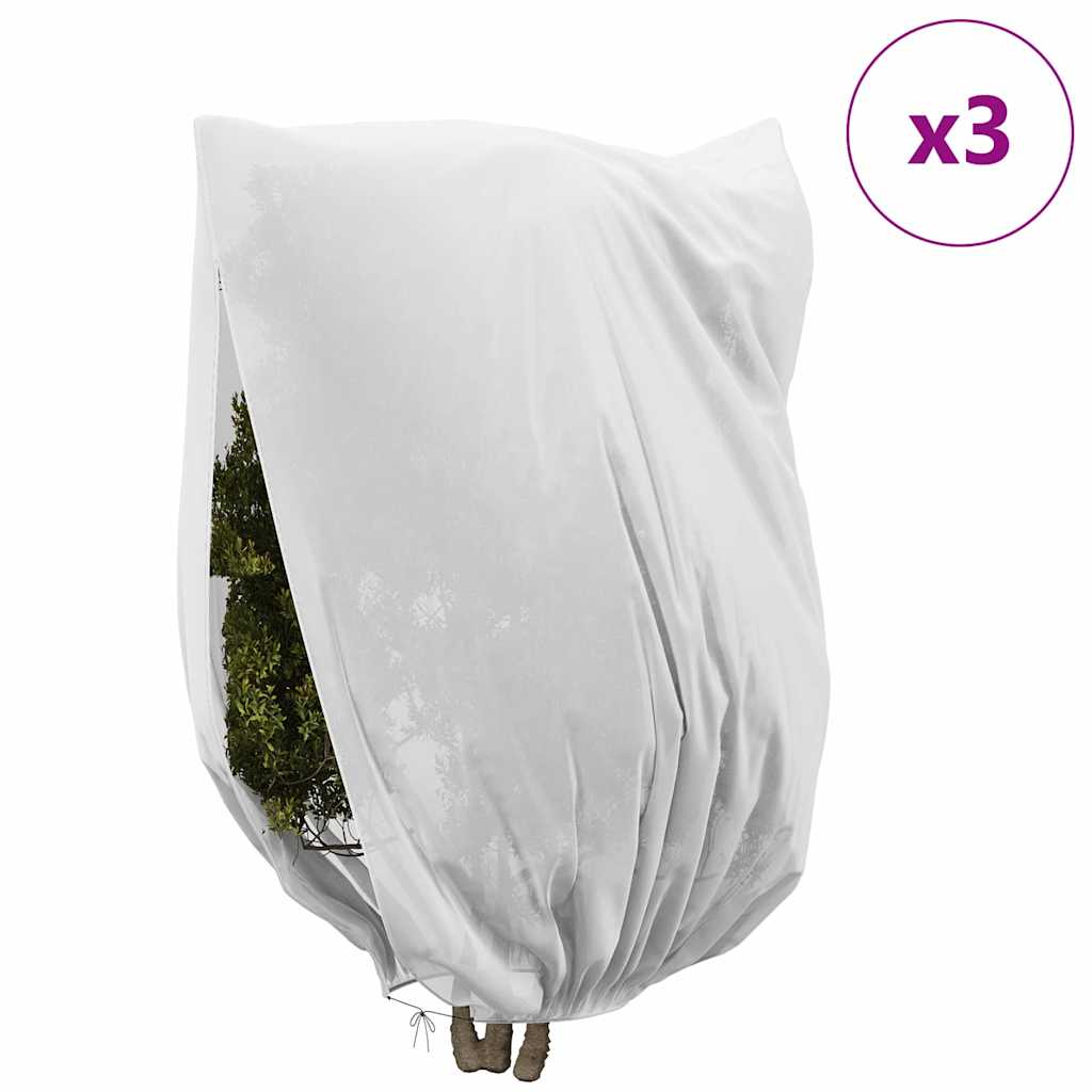 Coperture in Fleece per Protezione Antigelo delle Piante 3 pz