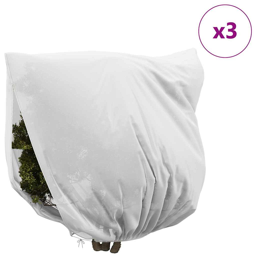 Coperture in Fleece per Protezione Antigelo delle Piante 3 pz