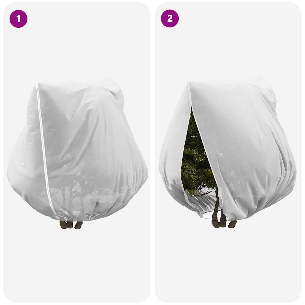 Coperture in Fleece per Protezione Antigelo delle Piante 3 pz