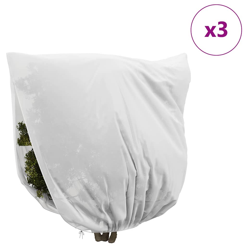 Coperture in Fleece per Protezione Antigelo delle Piante 3 pz