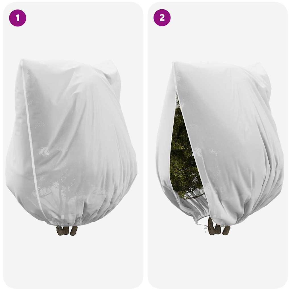 Coperture in Fleece per Protezione Antigelo delle Piante 3 pz