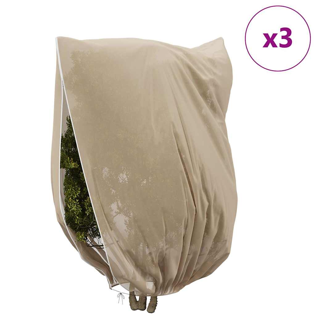Coperture in Fleece per Protezione Antigelo delle Piante 3 pz