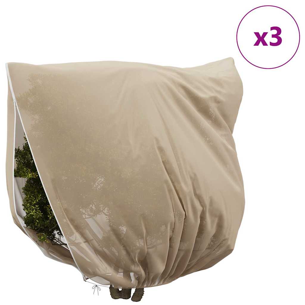 Coperture in Fleece per Protezione Antigelo delle Piante 3 pz