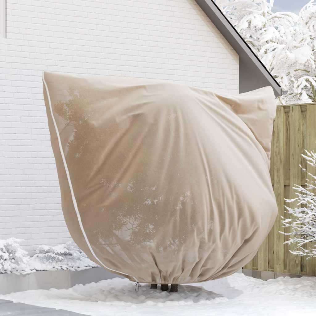 Coperture in Fleece per Protezione Antigelo delle Piante 3 pz