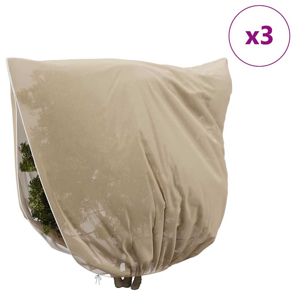 Coperture in Fleece per Protezione Antigelo delle Piante 3 pz