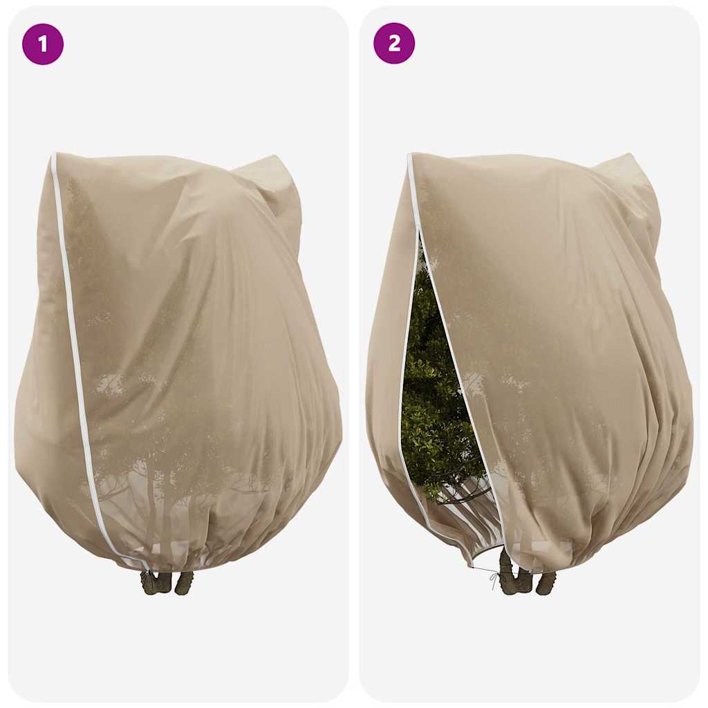 Coperture in Fleece per Protezione Antigelo delle Piante 3 pz