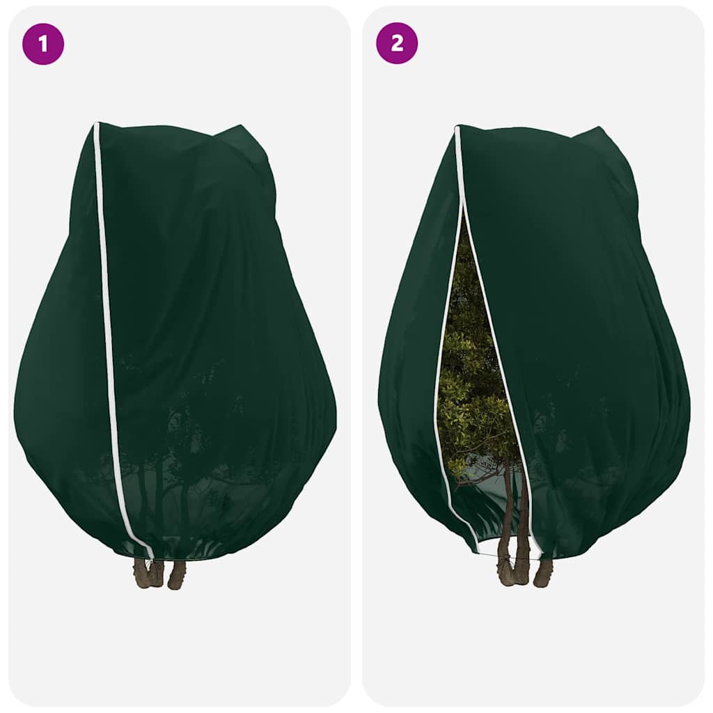 Coperture in Fleece per Protezione Antigelo delle Piante Verde