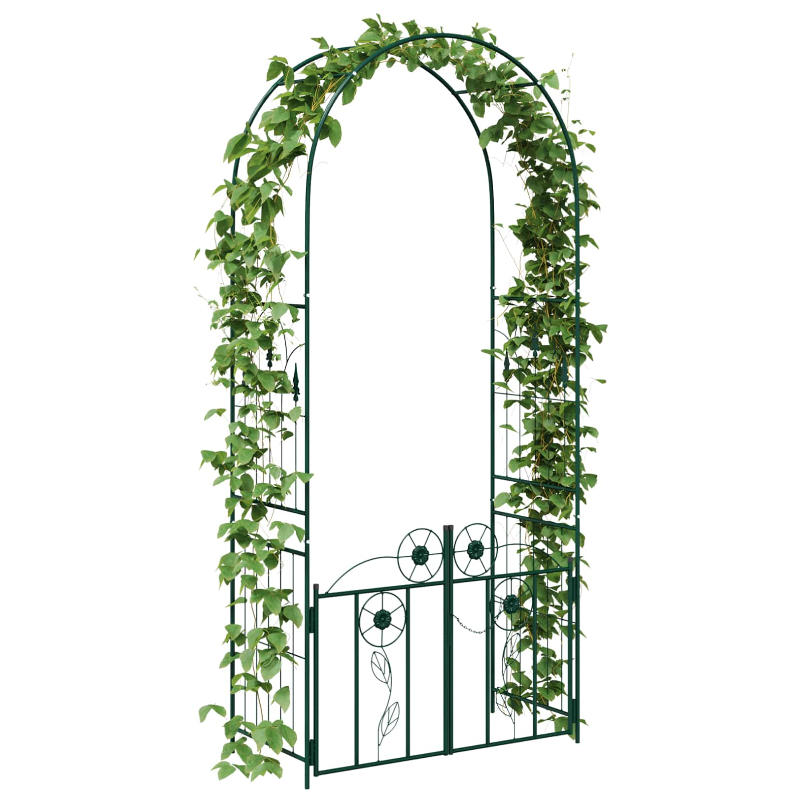 Arco da Giardino Verde 102 x 50 x 218 cm Acciaio