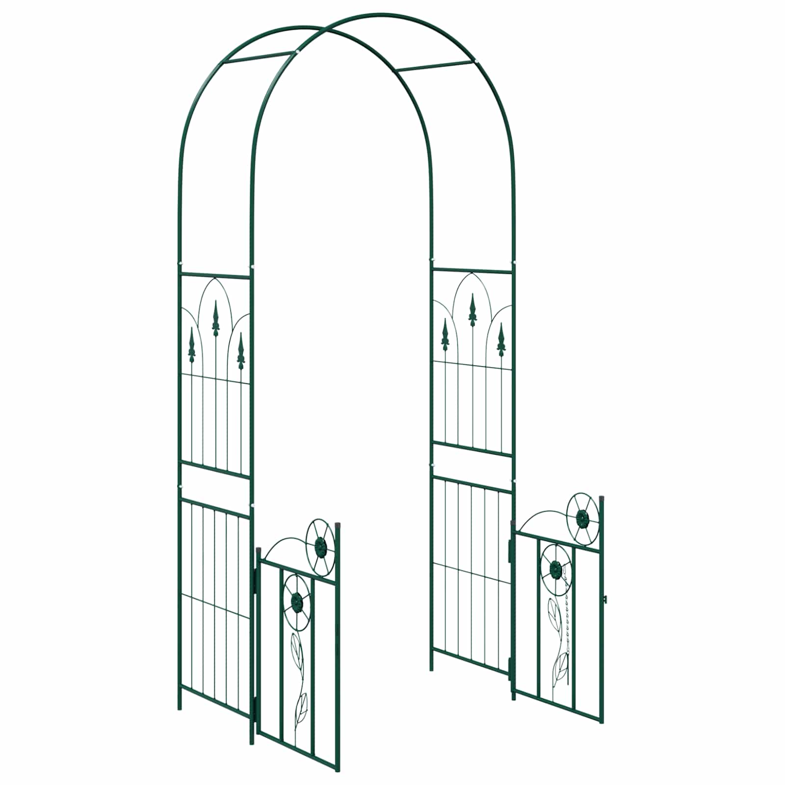 Arco da Giardino Verde 102 x 50 x 218 cm Acciaio