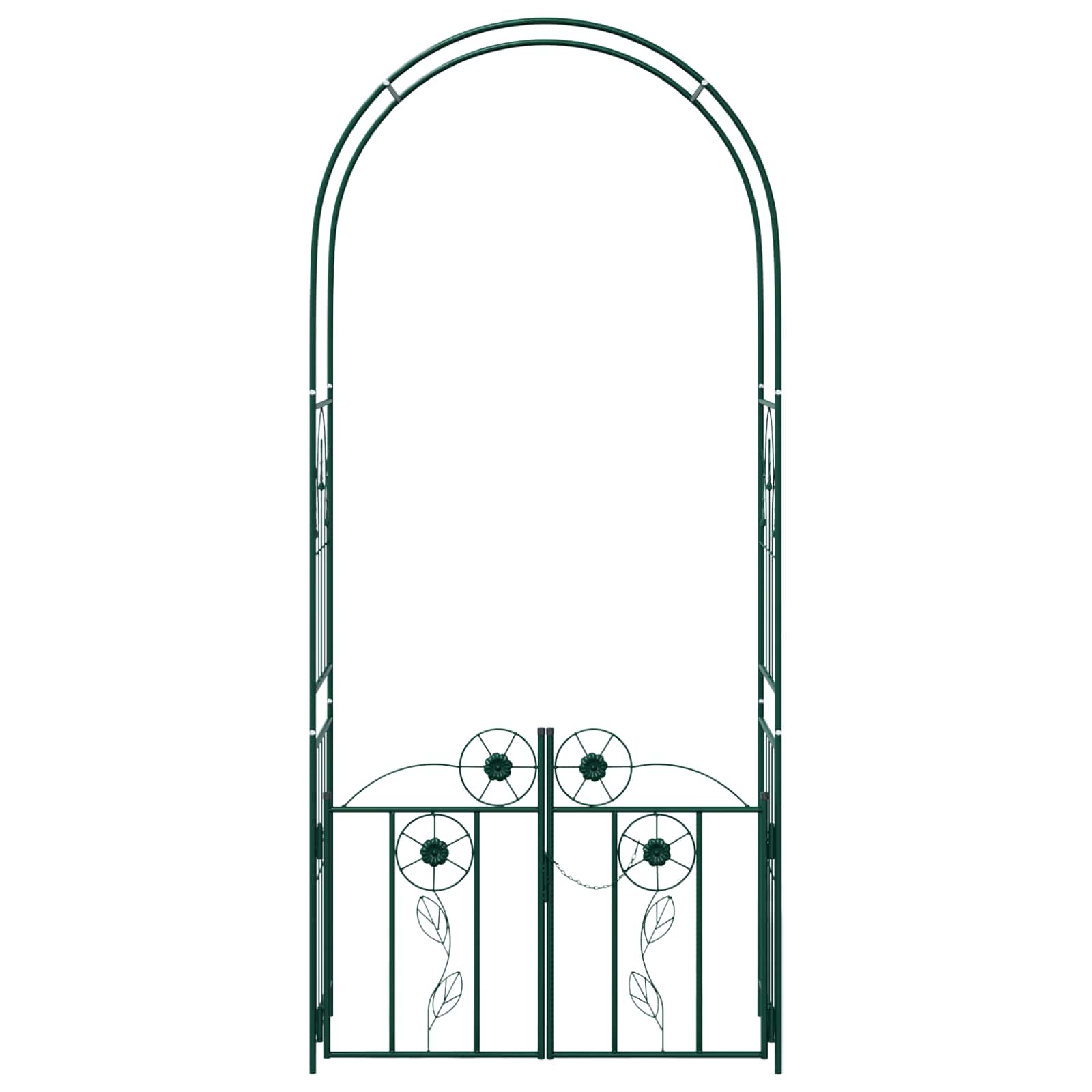 Arco da Giardino Verde 102 x 50 x 218 cm Acciaio