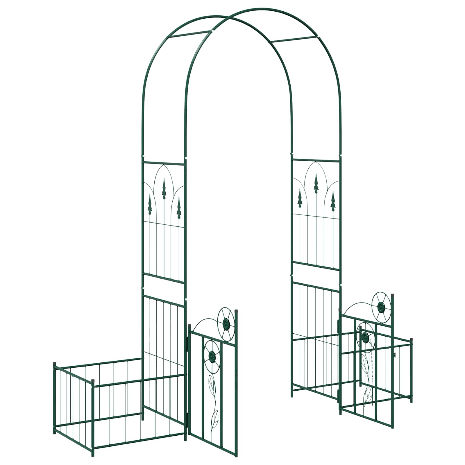 Arco da Giardino Verde 203 x 50 x 218 cm Acciaio
