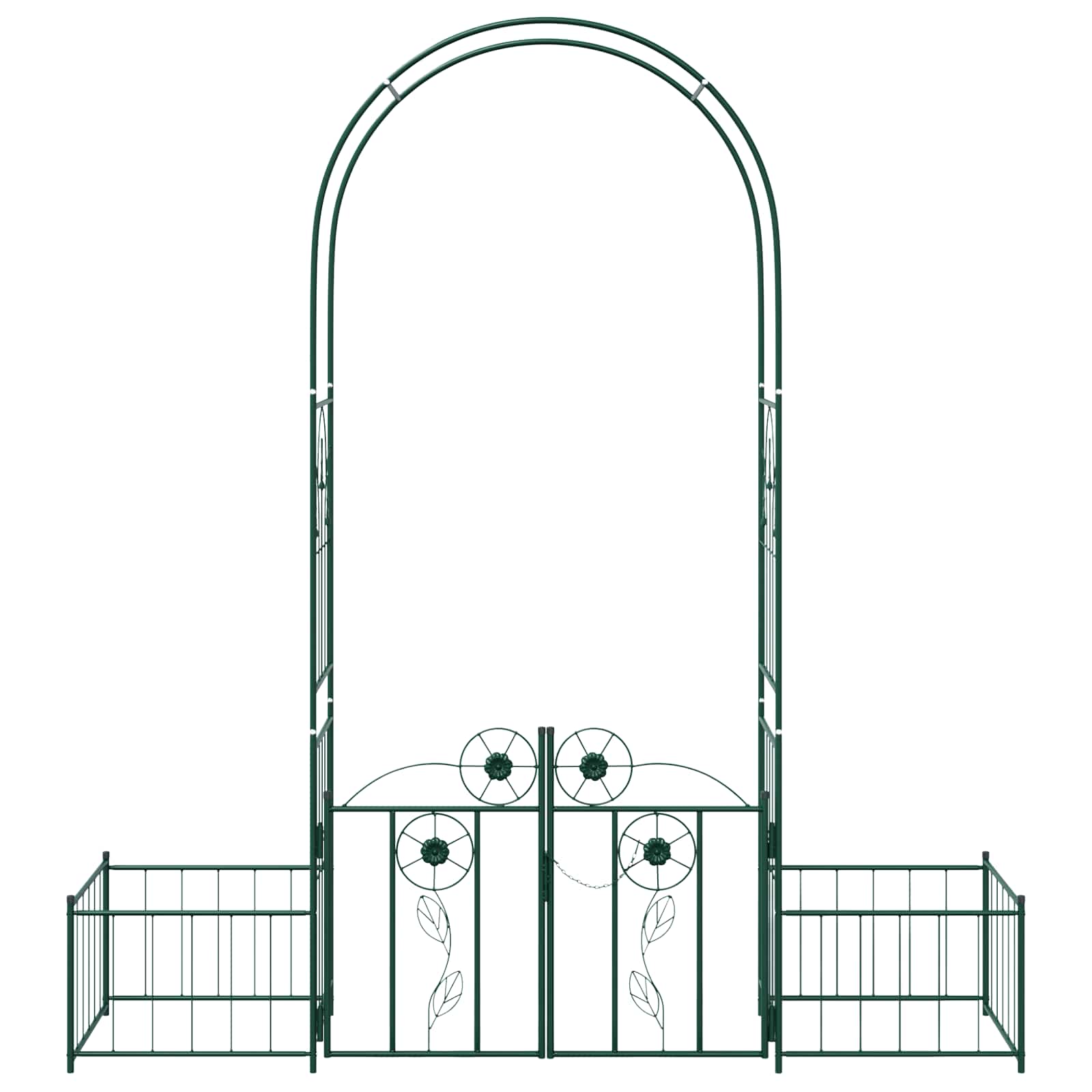 Arco da Giardino Verde 203 x 50 x 218 cm Acciaio