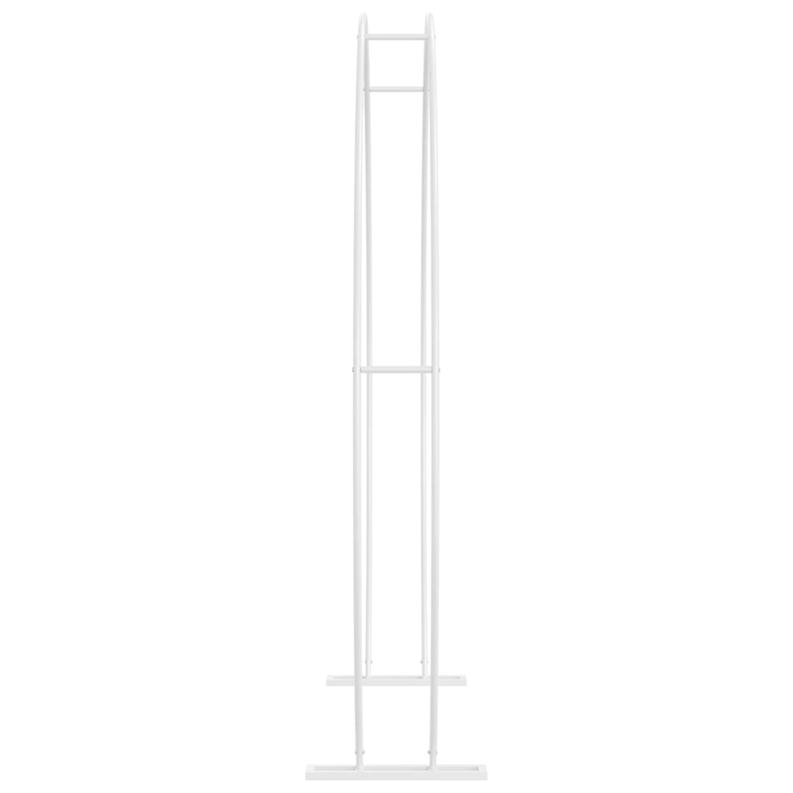 Arco Nuziale Bianco 223 x 45 x 201 cm Acciaio