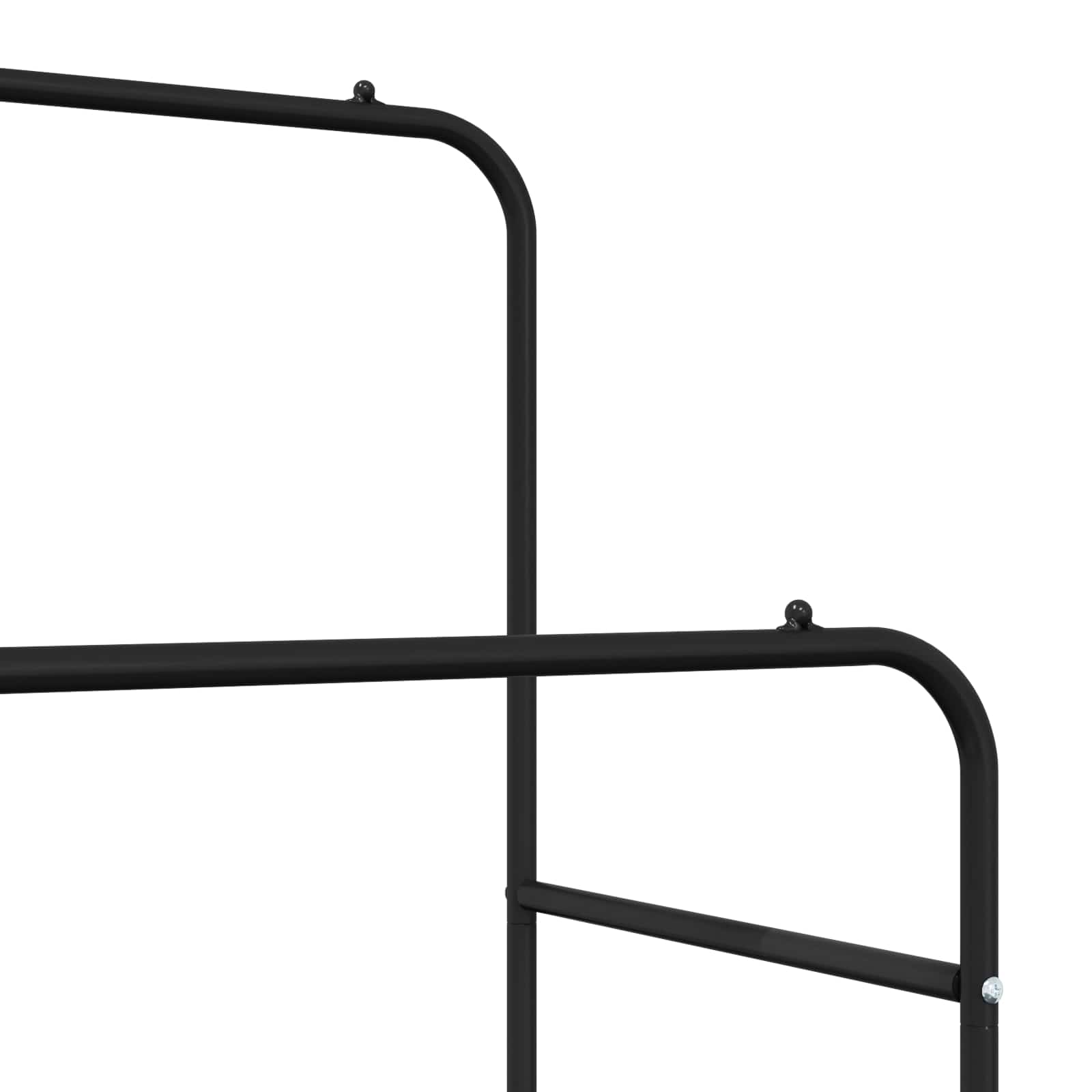 Stendibiancheria Nero 80 x 53 x 156 cm