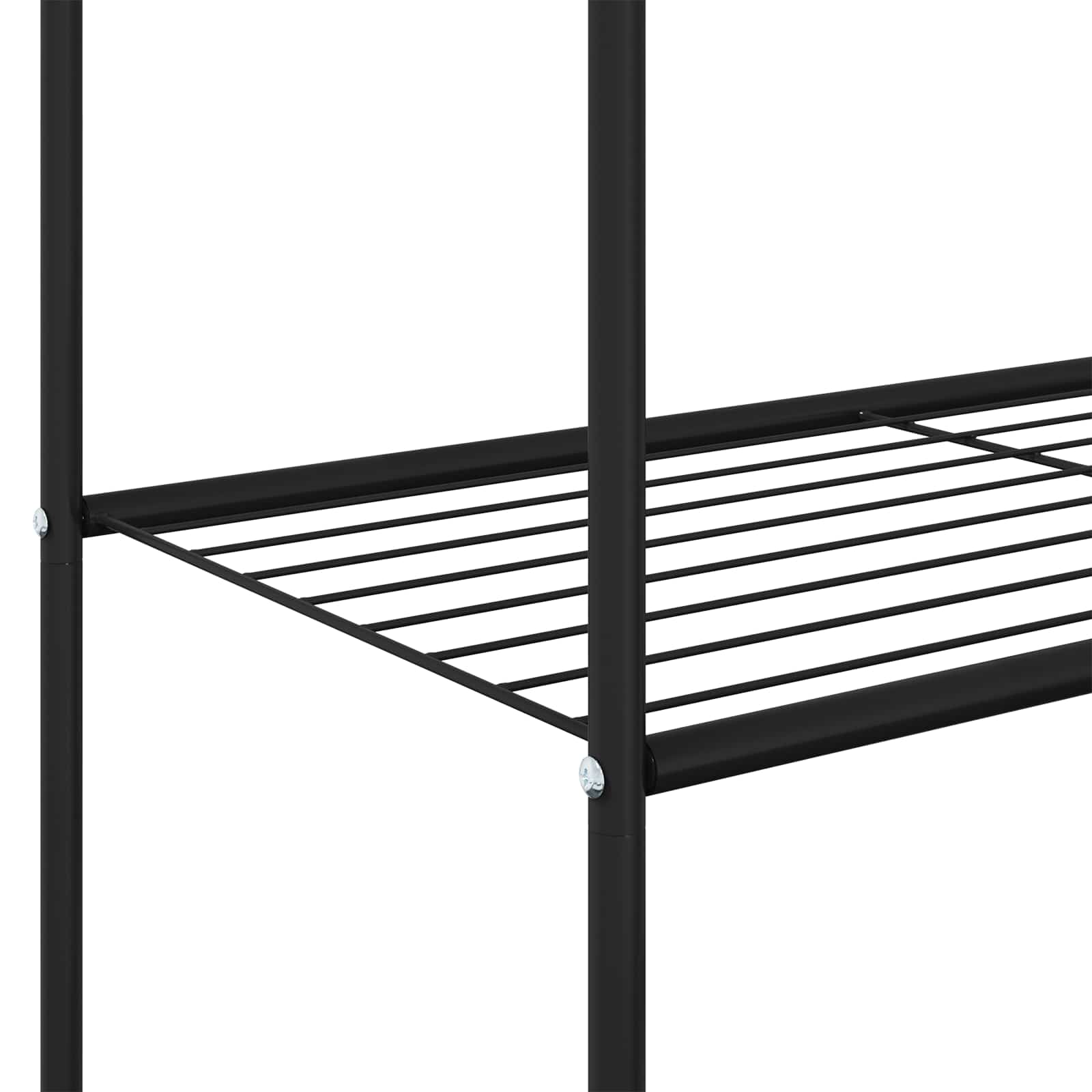 Stendibiancheria Nero 80 x 53 x 156 cm