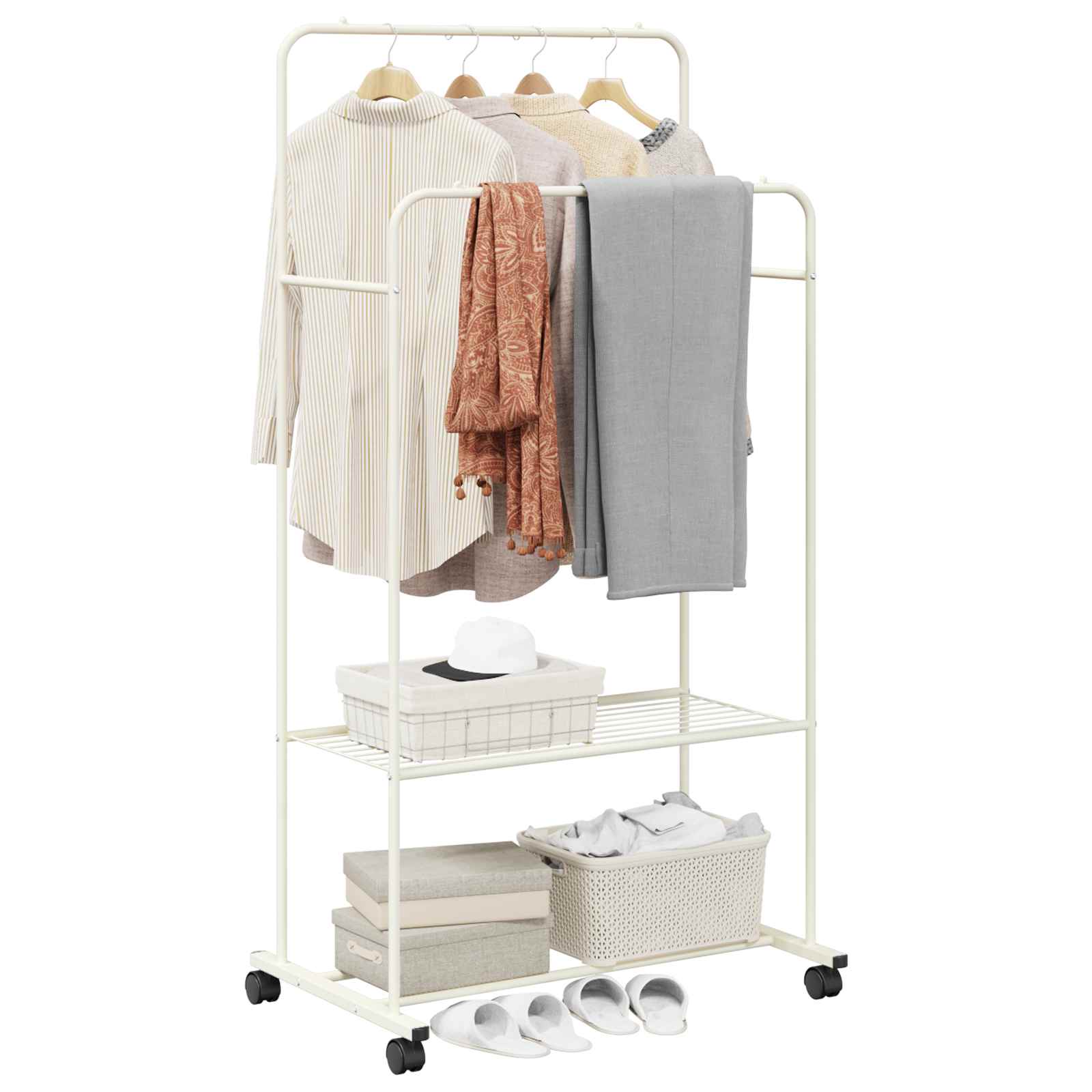 Stendibiancheria Bianco 80 x 53 x 156 cm