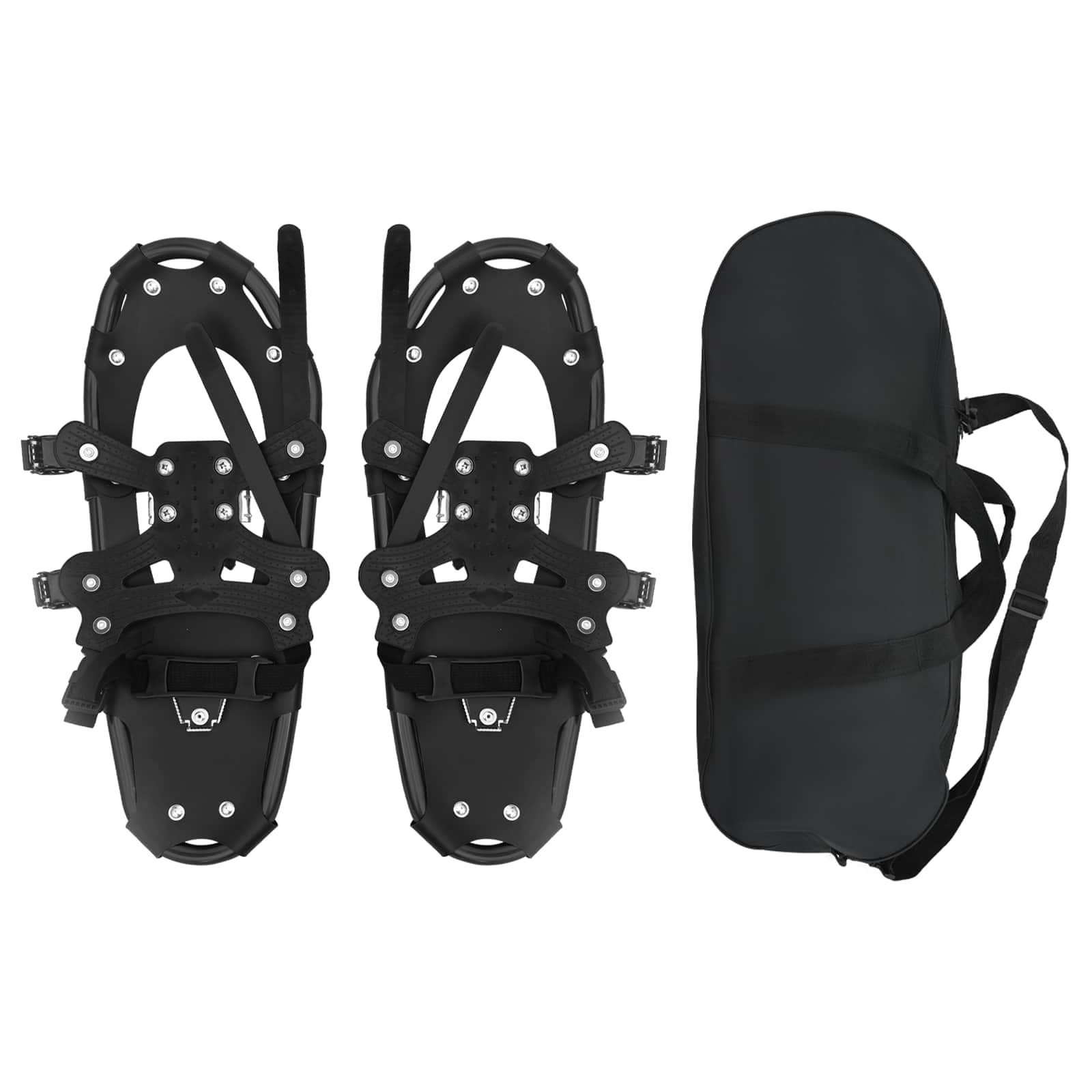 Ciaspole 3 in 1 Nero 53,5 x 21 cm Alluminio e HDPE