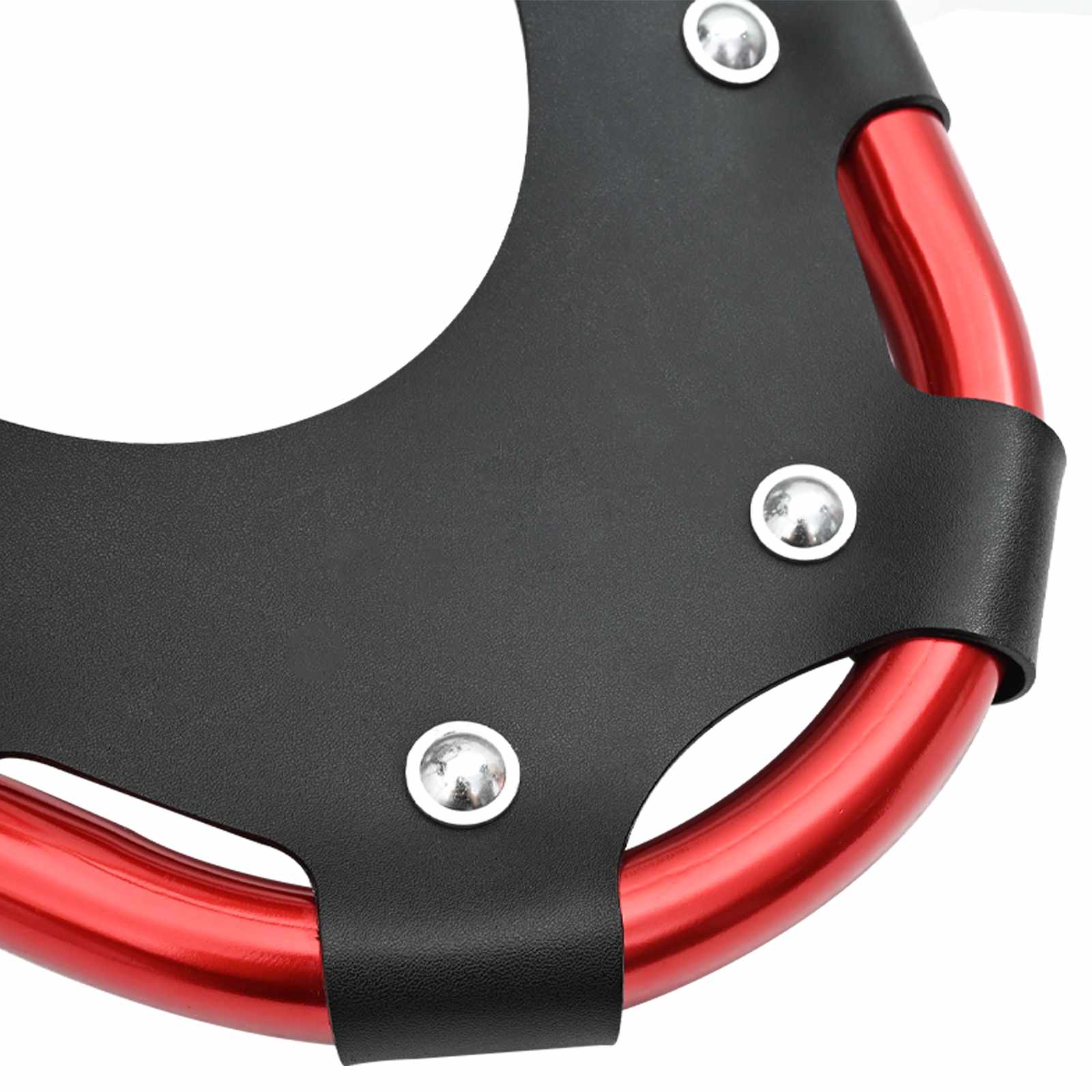 Ciaspole 3 in 1 Rosso e Nero 78,5 x 22 cm Alluminio e HDPE