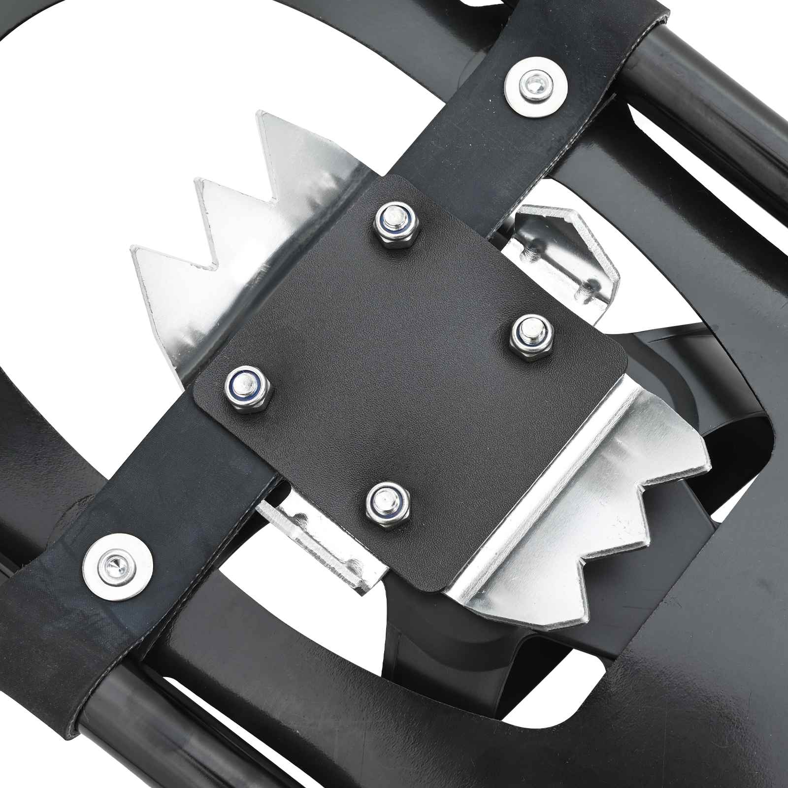 Ciaspole 3 in 1 Nero 78,5 x 22 cm Alluminio e HDPE