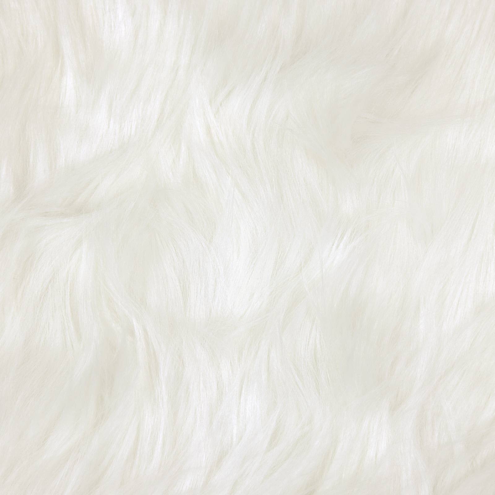 Tappeto in finta TAFALLA Bianco 80 x 250 cm Poliestere