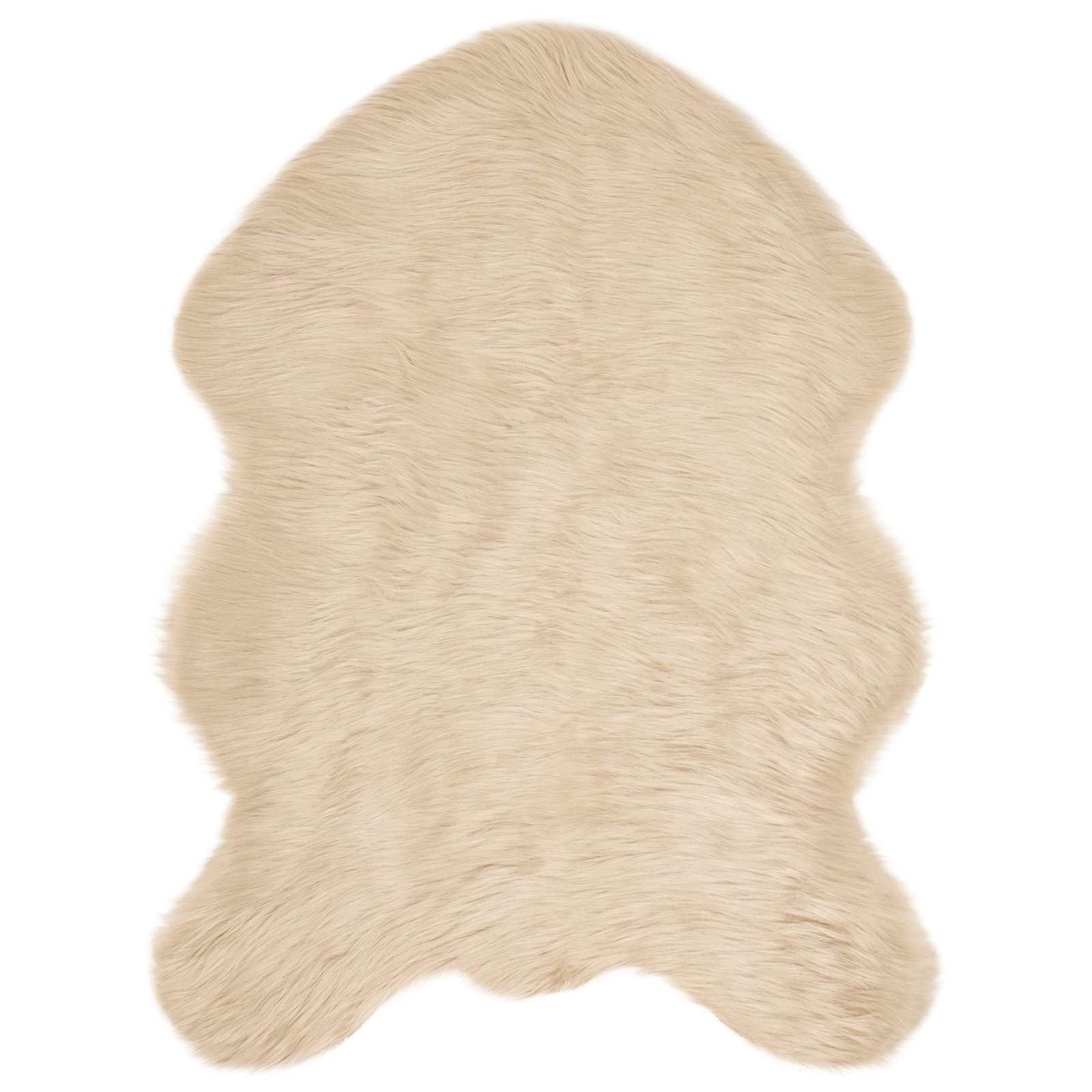 Tappeto in finta TAFALLA Beige 80 x 120 cm Poliestere