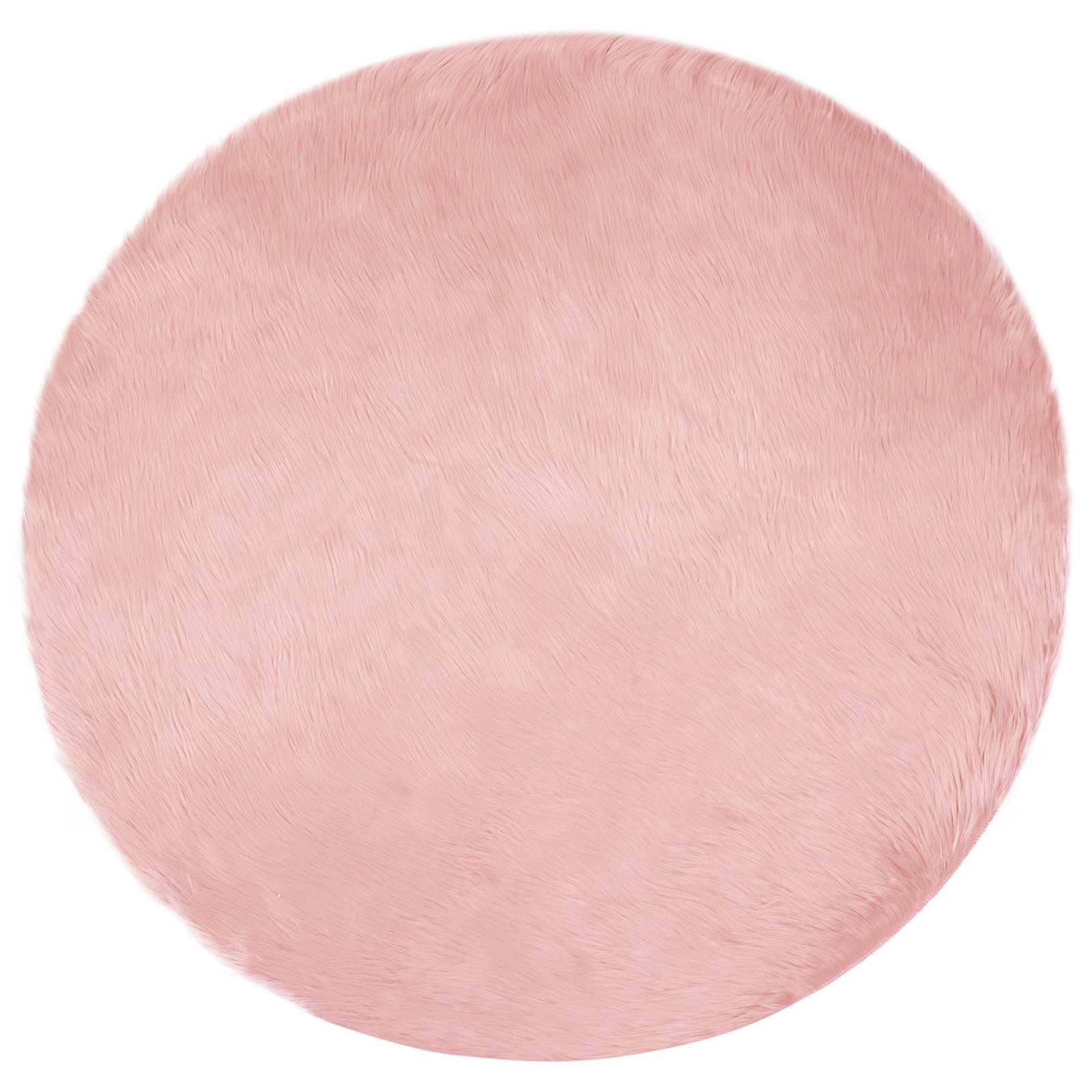 Tappeto in finta TAFALLA Rosa Ø 160 cm Poliestere