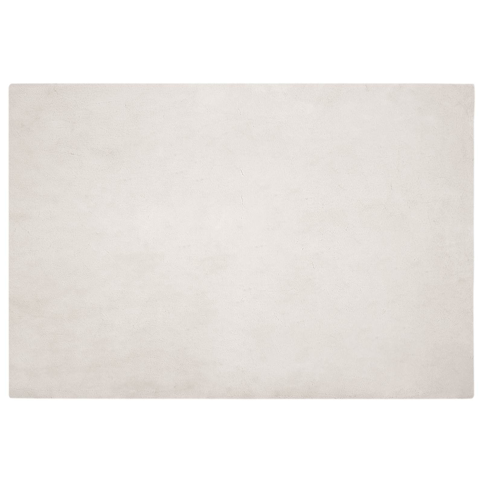 Tappeto antiscivolo in sintetica di coniglio OLITE Beige