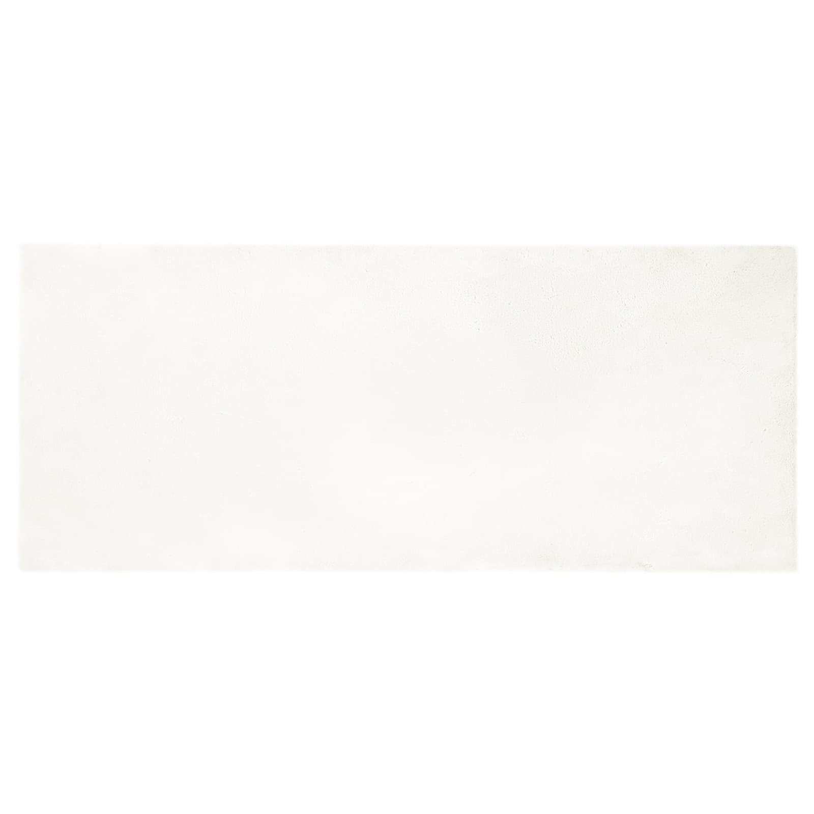 Tappeto antiscivolo in sintetica di coniglio OLITE Crema