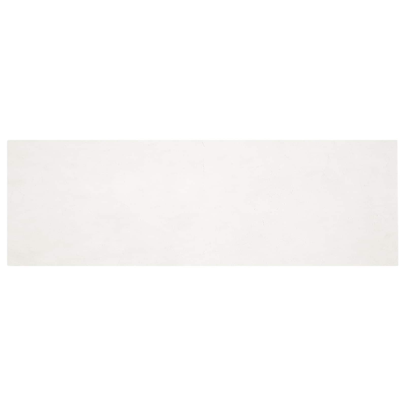Tappeto antiscivolo in sintetica di coniglio OLITE Crema