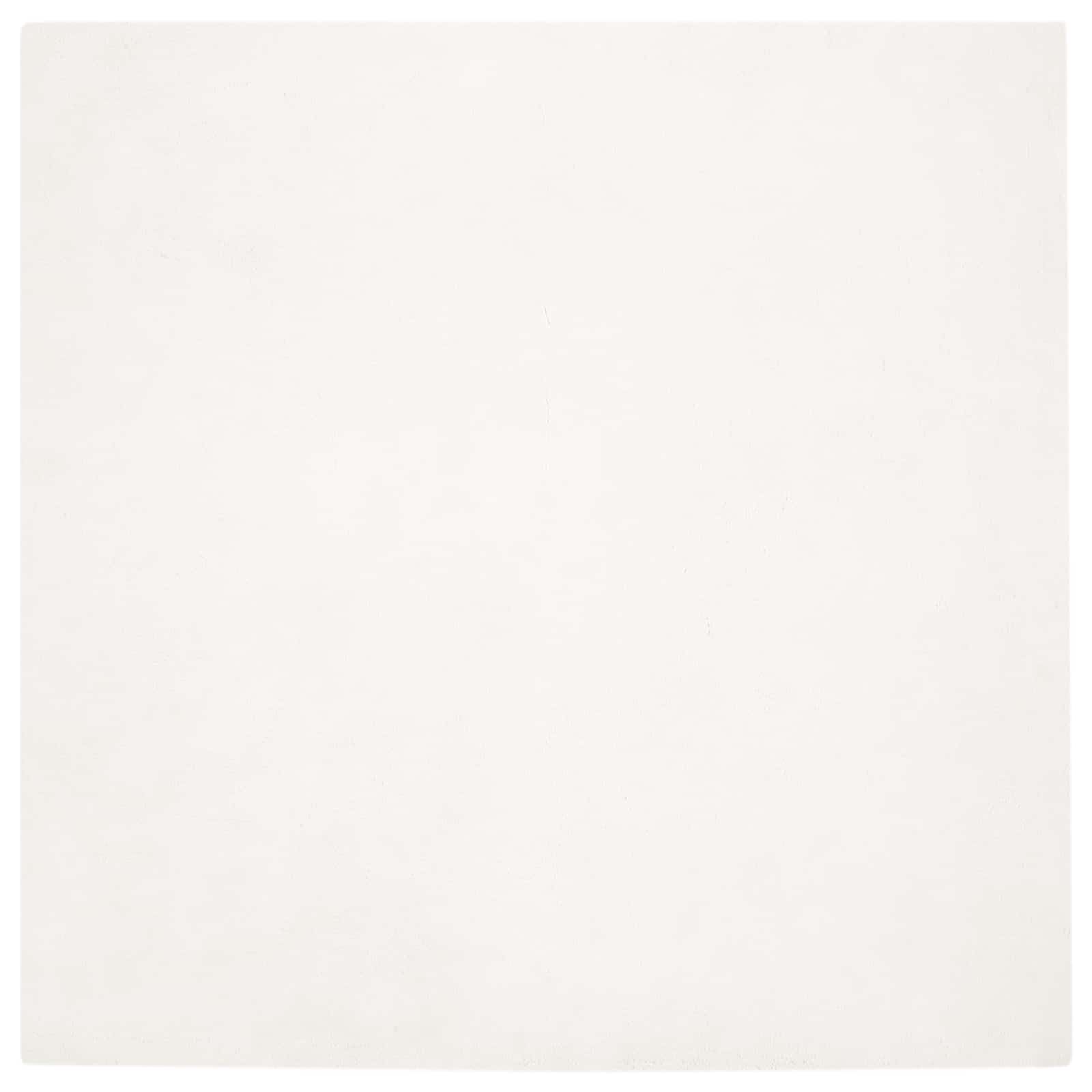 Tappeto antiscivolo in sintetica di coniglio OLITE Crema