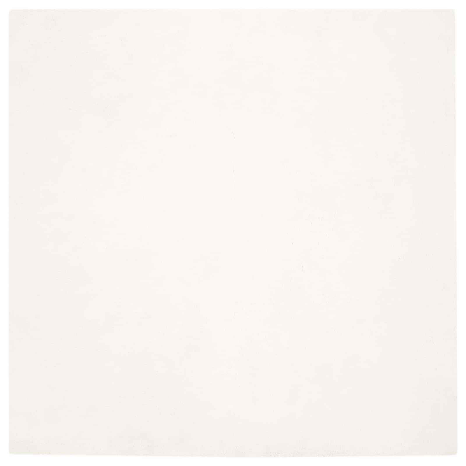 Tappeto antiscivolo in sintetica di coniglio OLITE Crema
