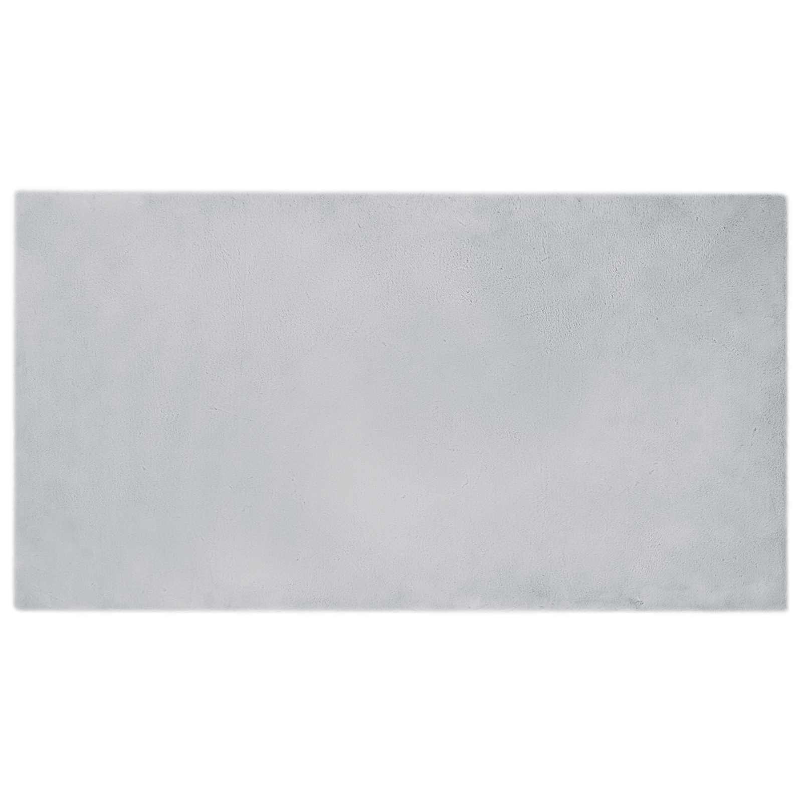 Tappeto antiscivolo in sintetica di coniglio OLITE Grigio
