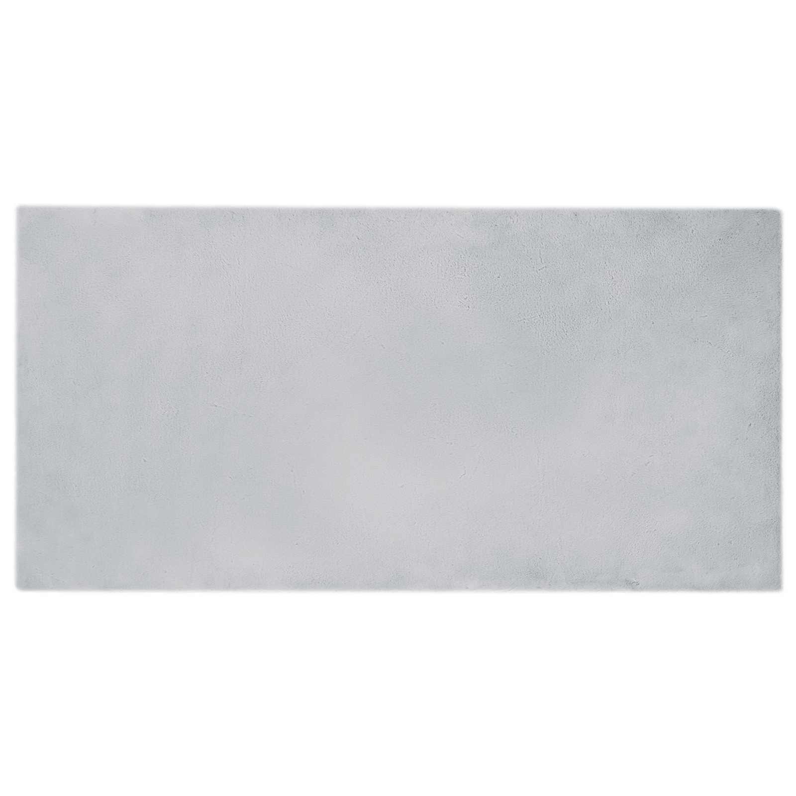Tappeto antiscivolo in sintetica di coniglio OLITE Grigio