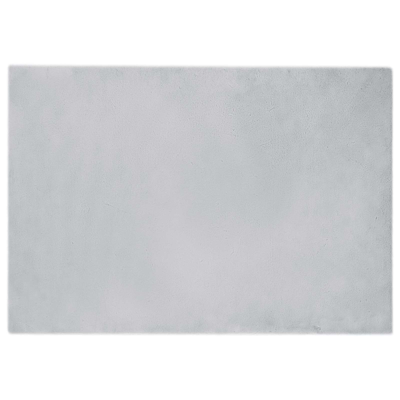 Tappeto antiscivolo in sintetica di coniglio OLITE Grigio