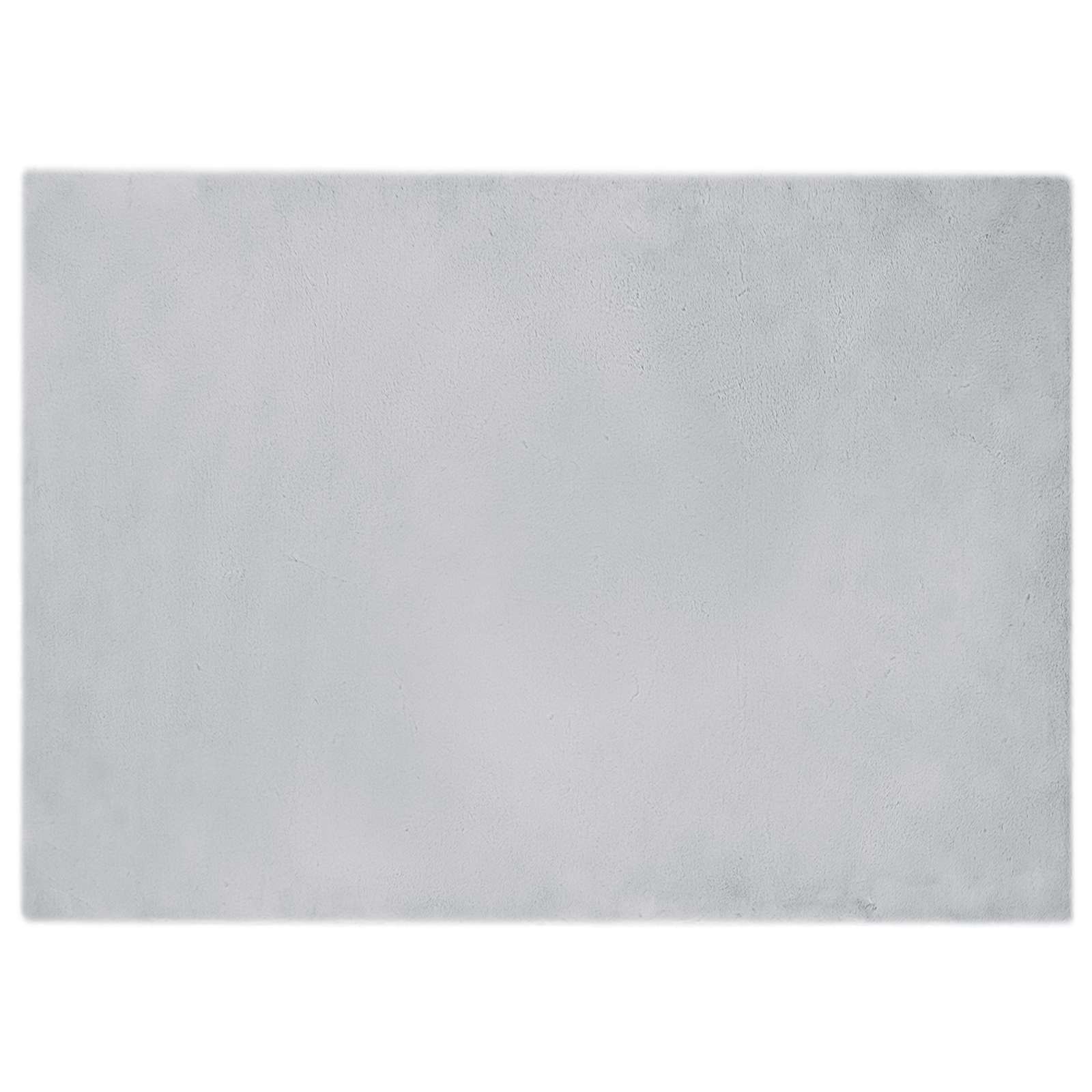 Tappeto antiscivolo in sintetica di coniglio OLITE Grigio