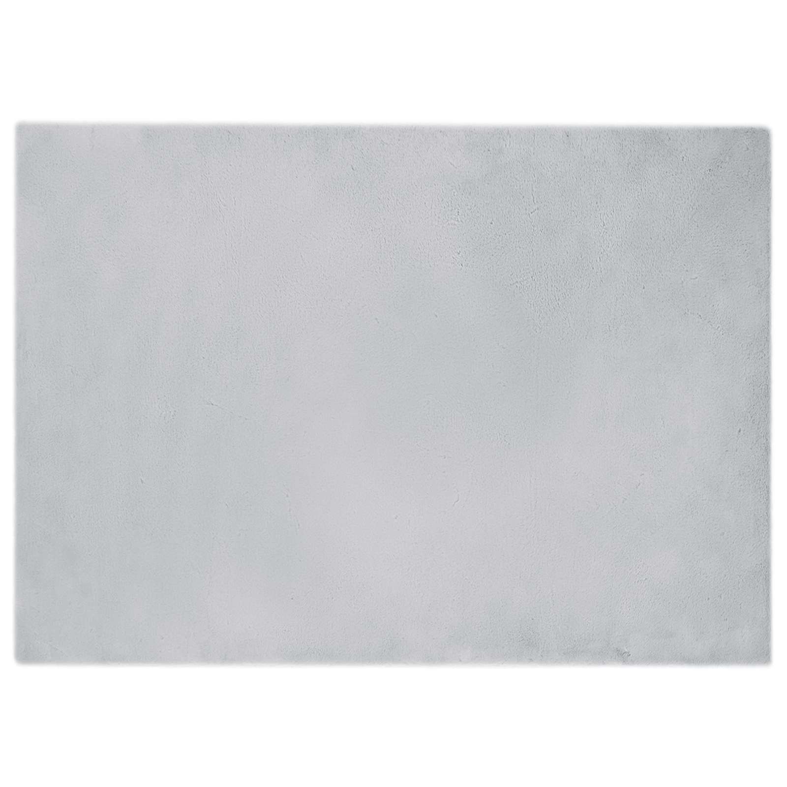 Tappeto antiscivolo in sintetica di coniglio OLITE Grigio