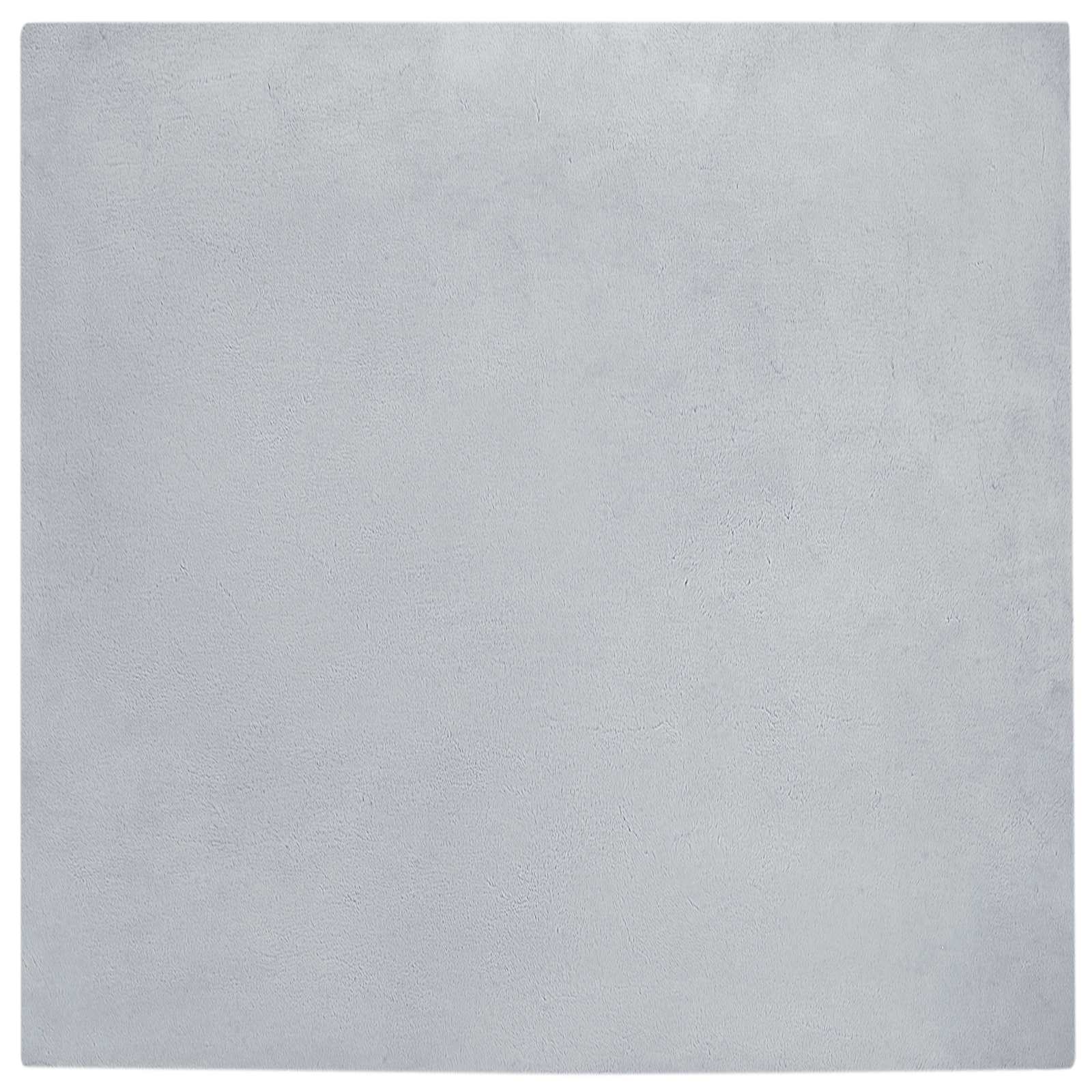 Tappeto antiscivolo in sintetica di coniglio OLITE Grigio
