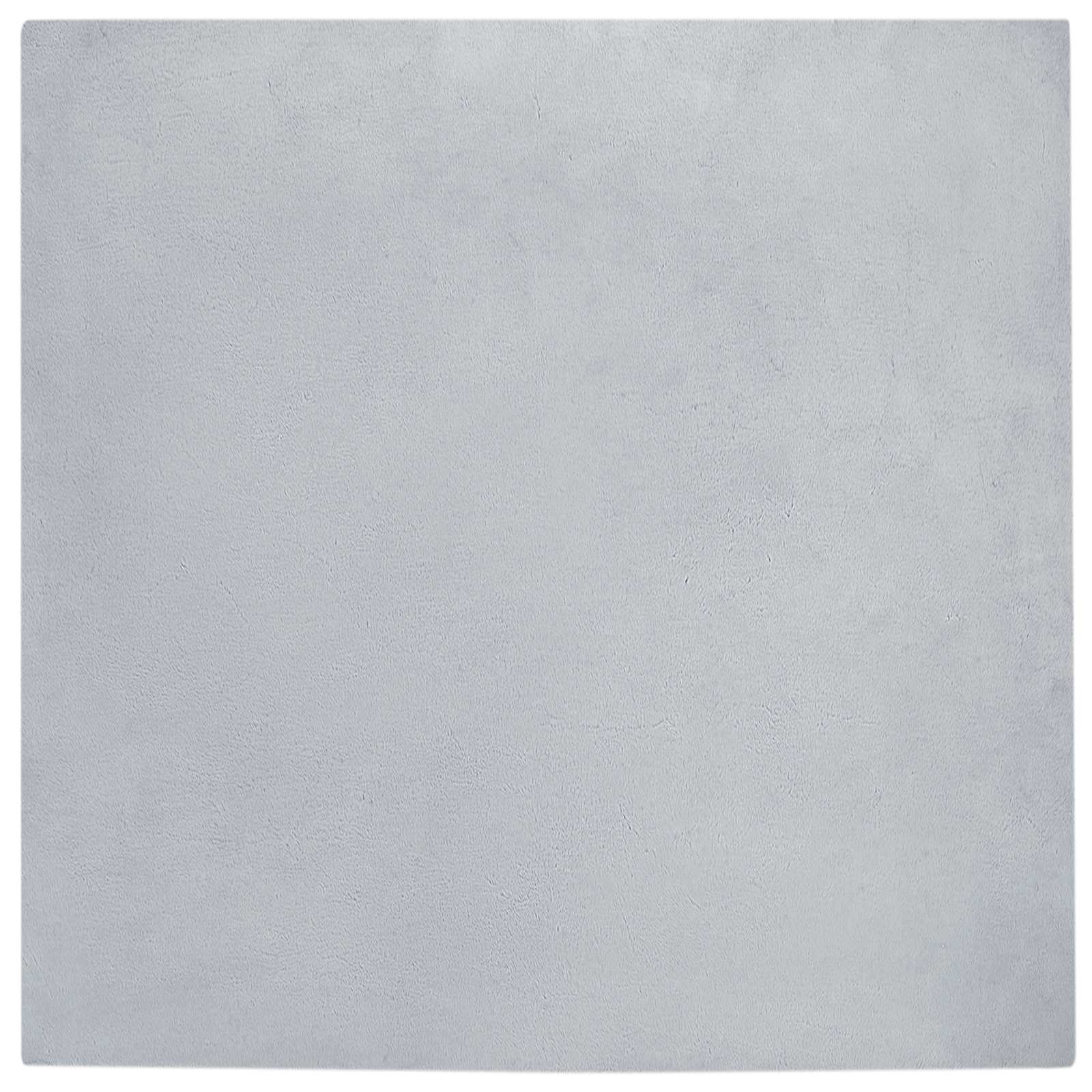 Tappeto antiscivolo in sintetica di coniglio OLITE Grigio