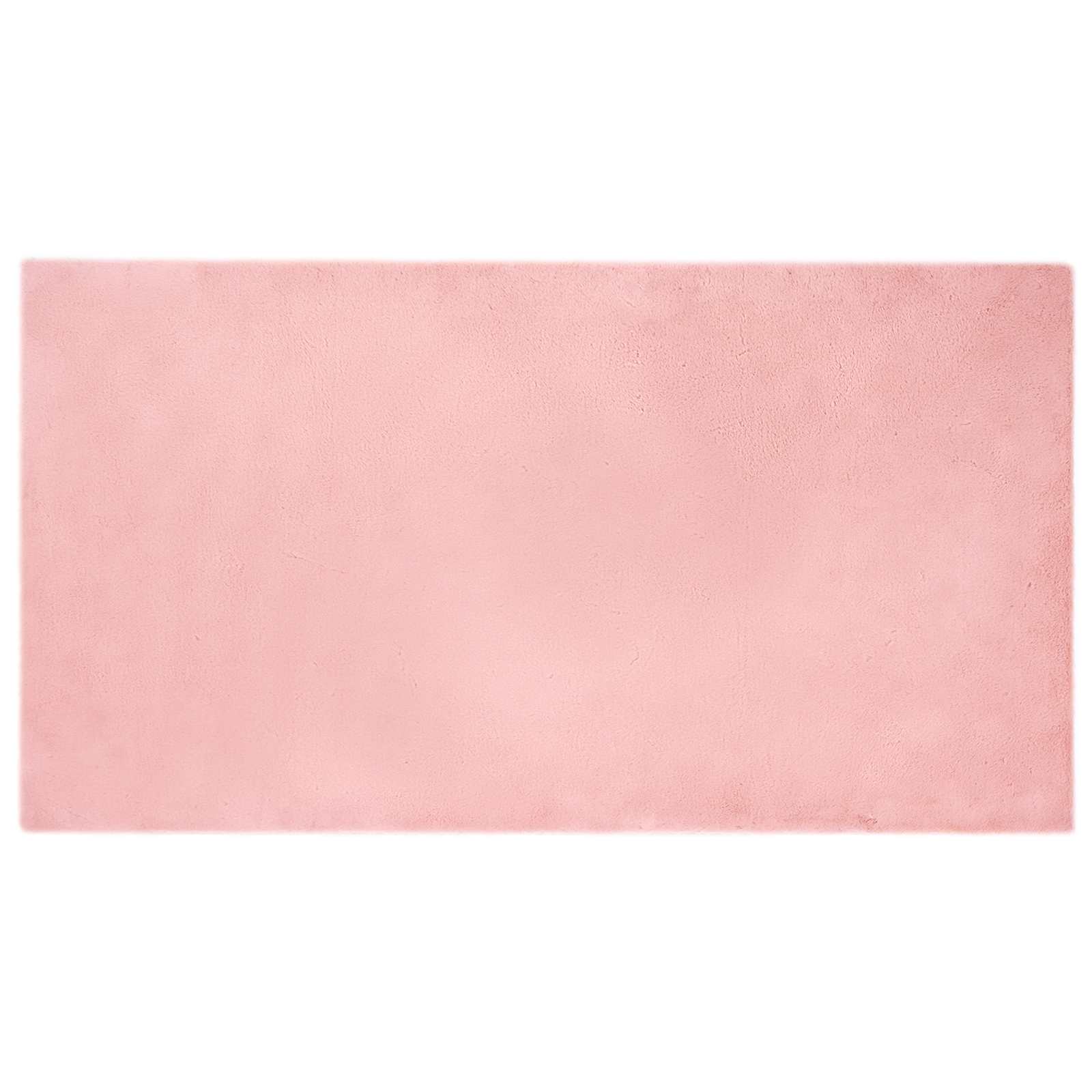 Tappeto antiscivolo in sintetica di coniglio OLITE Rosa