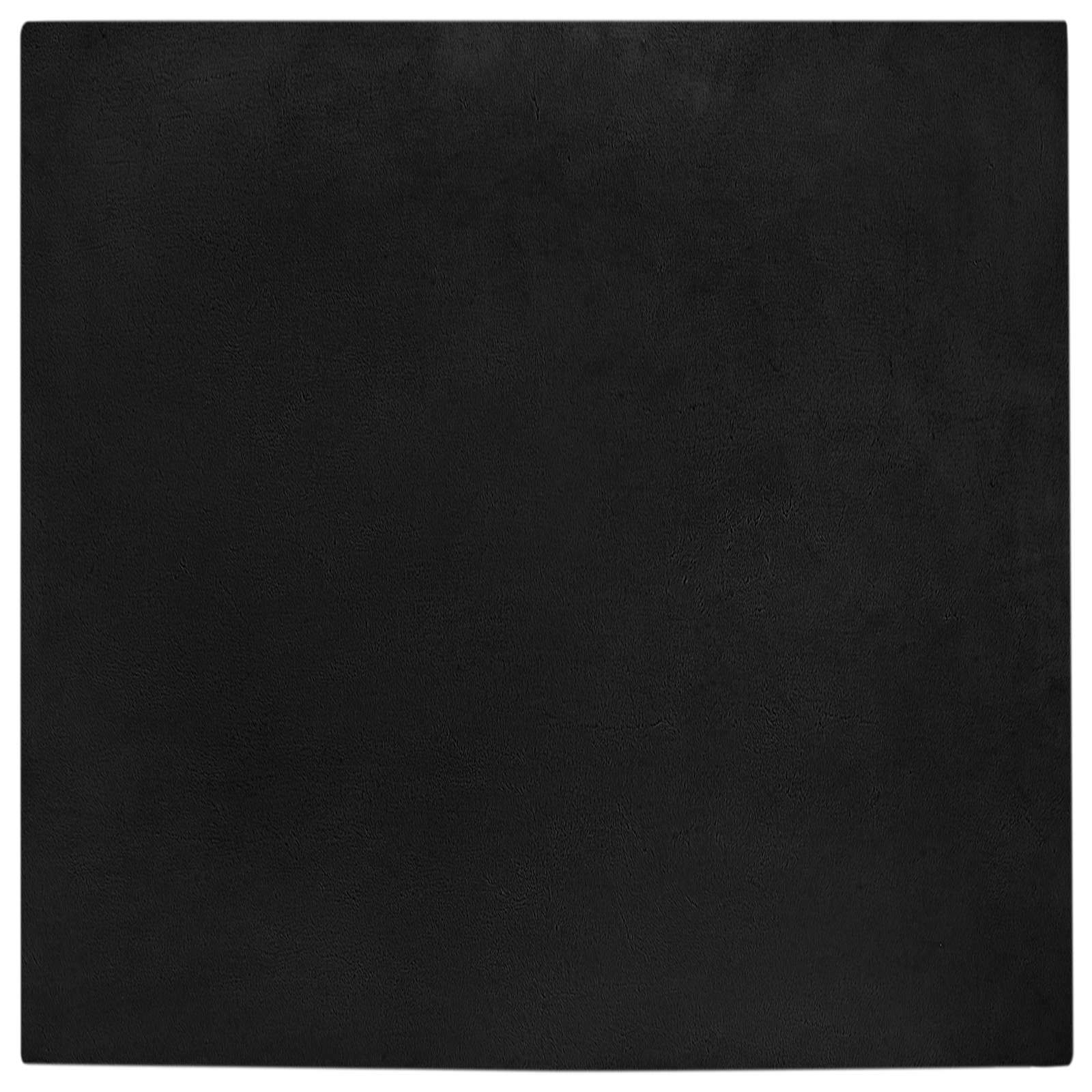 Tappeto antiscivolo in sintetica di coniglio OLITE Nero