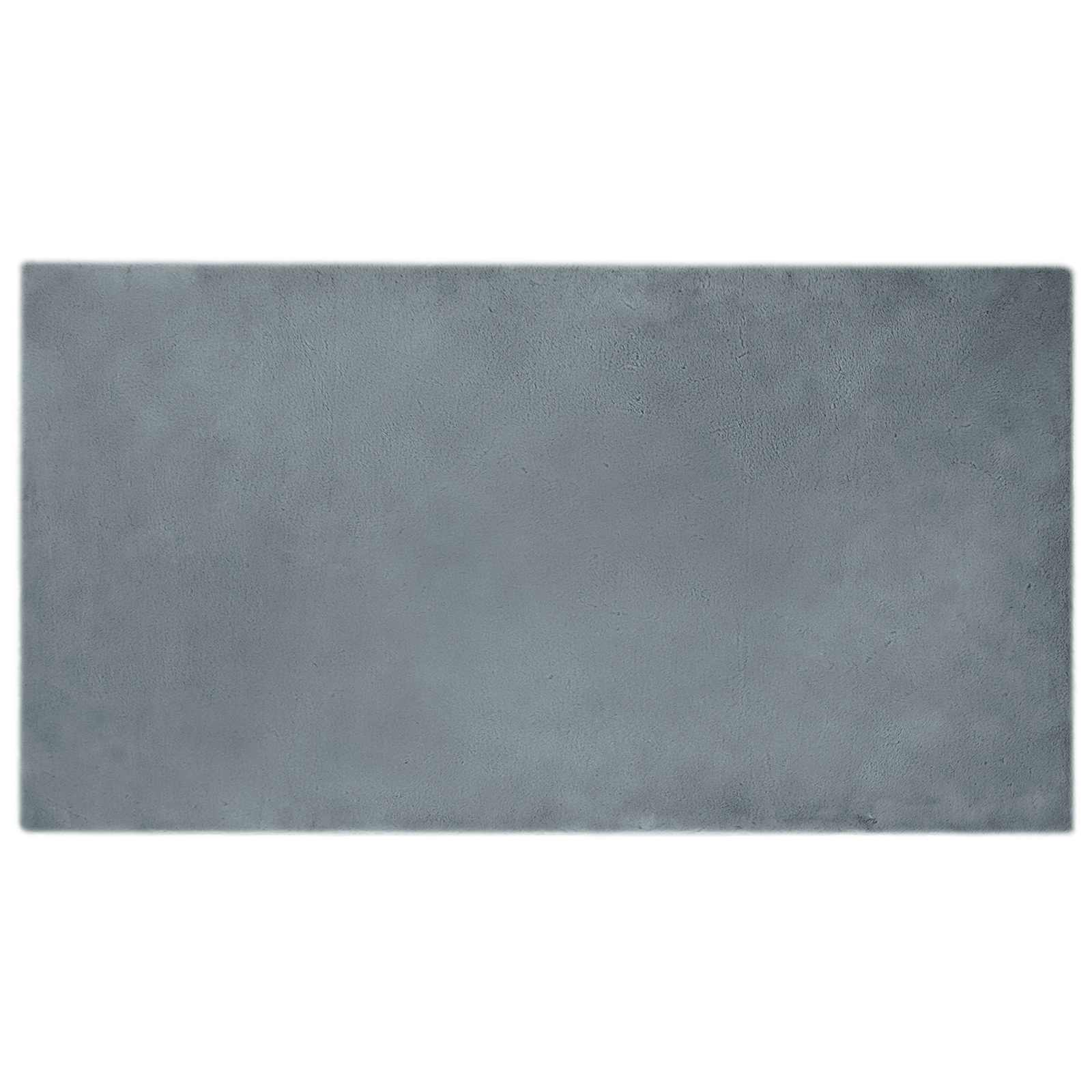 Tappeto antiscivolo in sintetica di coniglio OLITE Antracite