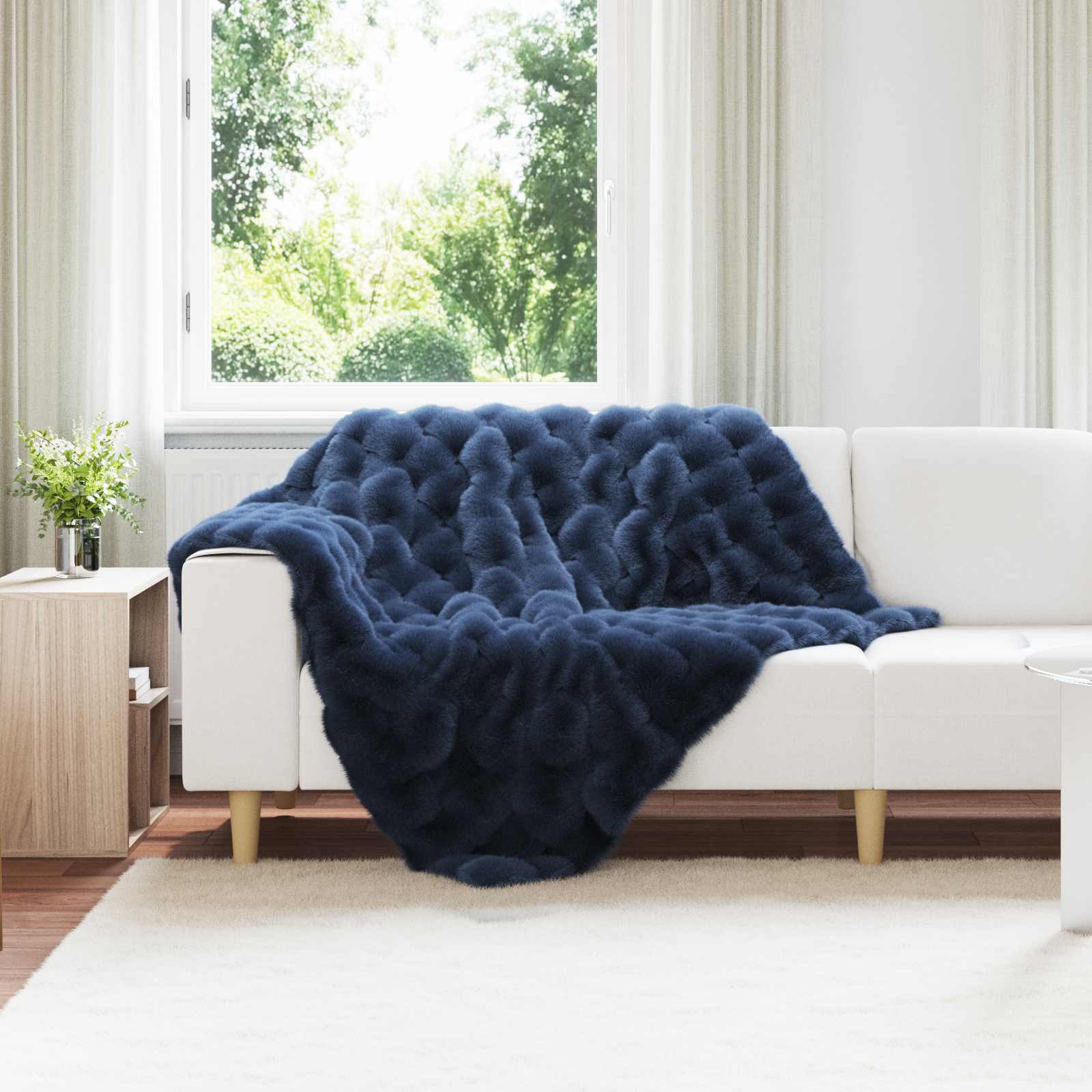Coperta antiscivolo in sintetica di coniglio Olite 4 pz 8.1 kg
