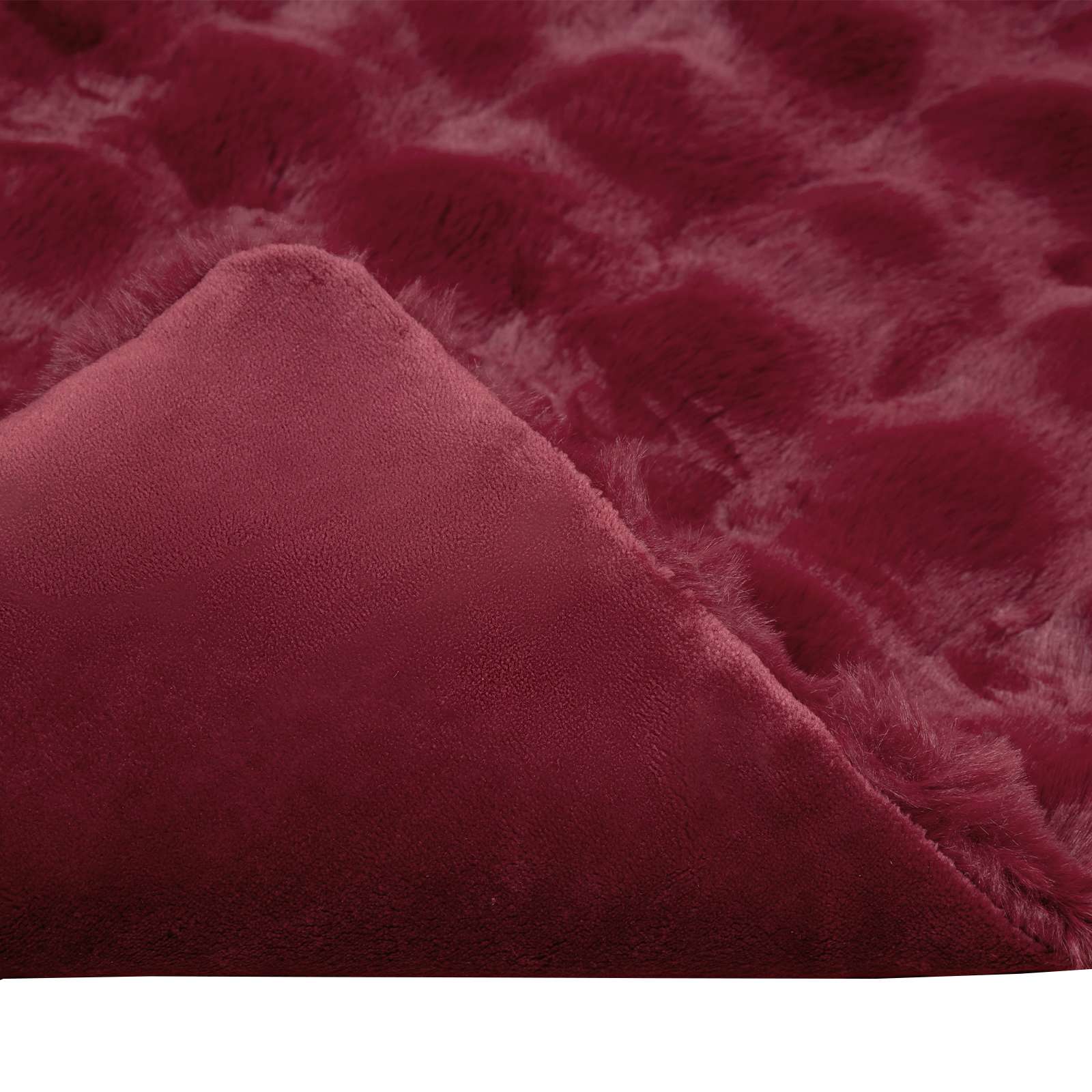 Coperta antiscivolo in sintetica di coniglio Olite 4 pz