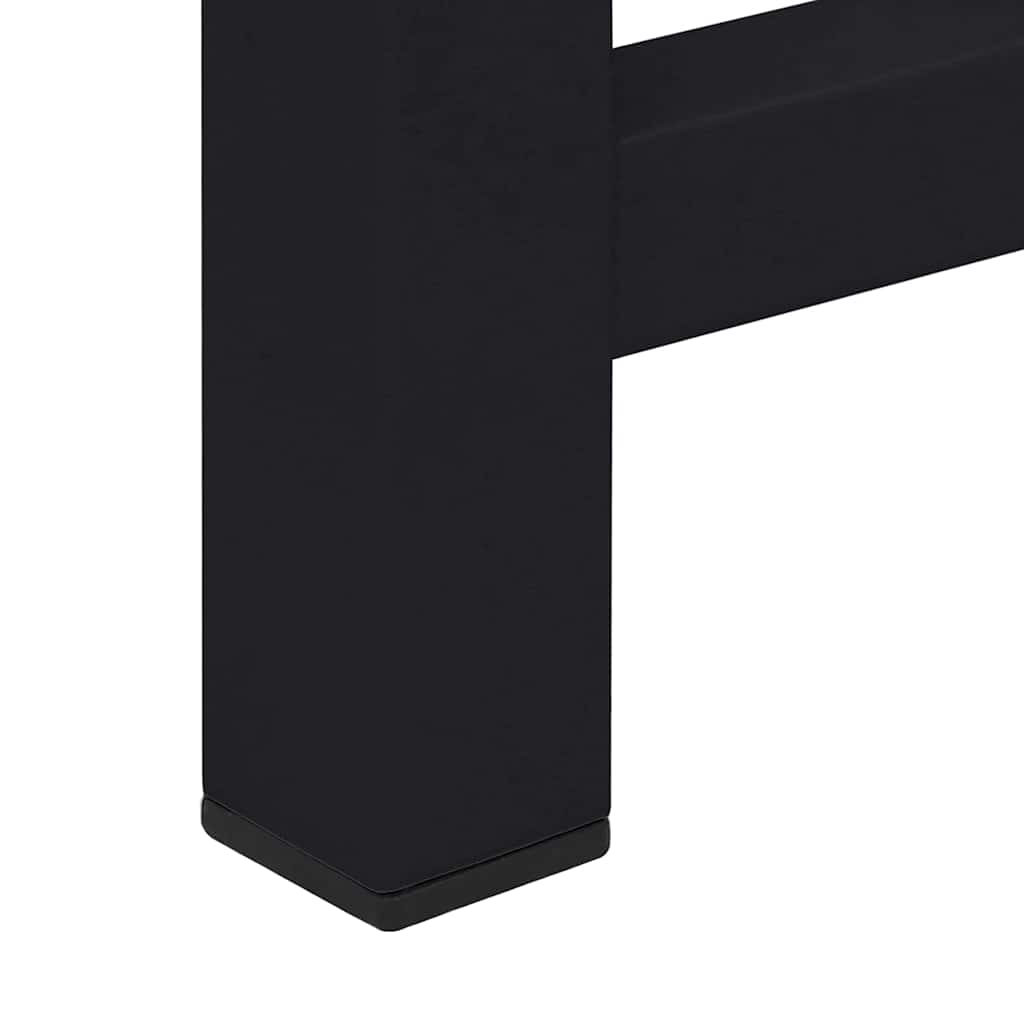 Pedestallo per Lavatrice Nero 60 x 56 x 52 cm Acciaio