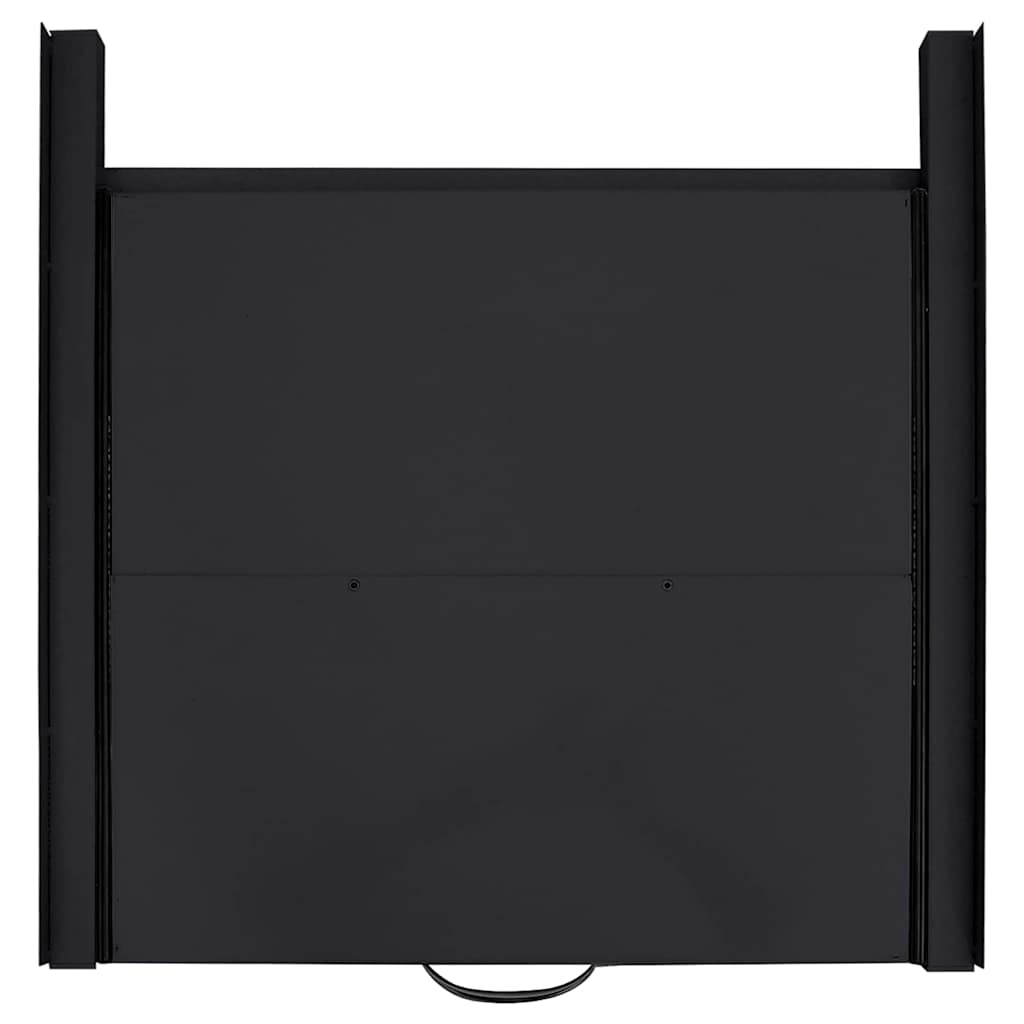 Mensola Intermedia per Lavatrice Nero 60 x 60 x 8 cm Acciaio