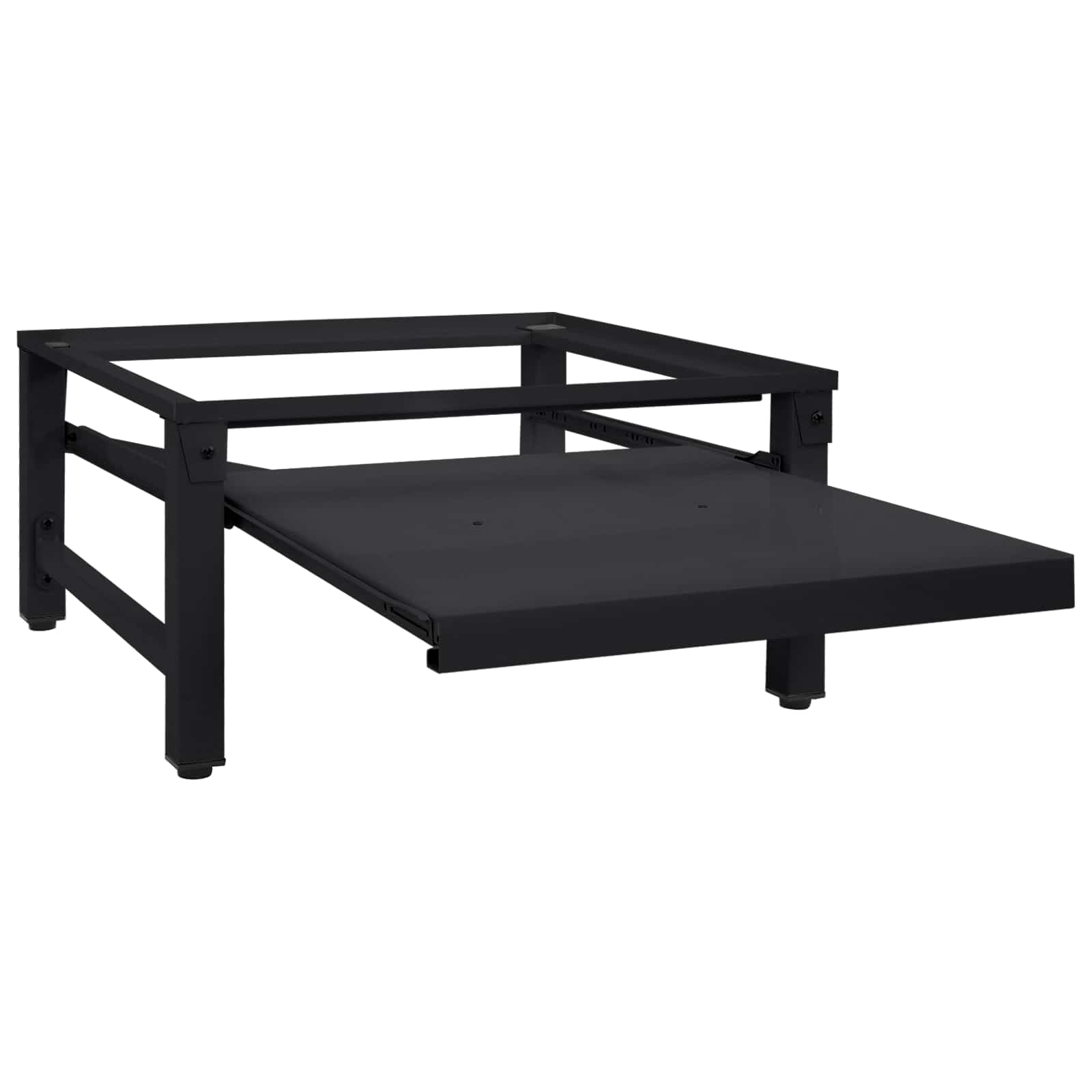 Pedestallo per Lavatrice Nero 62 x 60,5 x 32,5 cm Acciaio