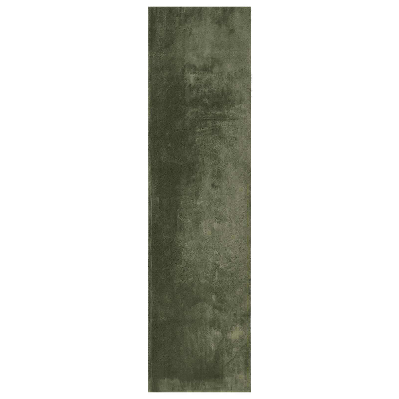 Tappeto a pelo medio, morbido e lavabile HUARTE Verde foresta
