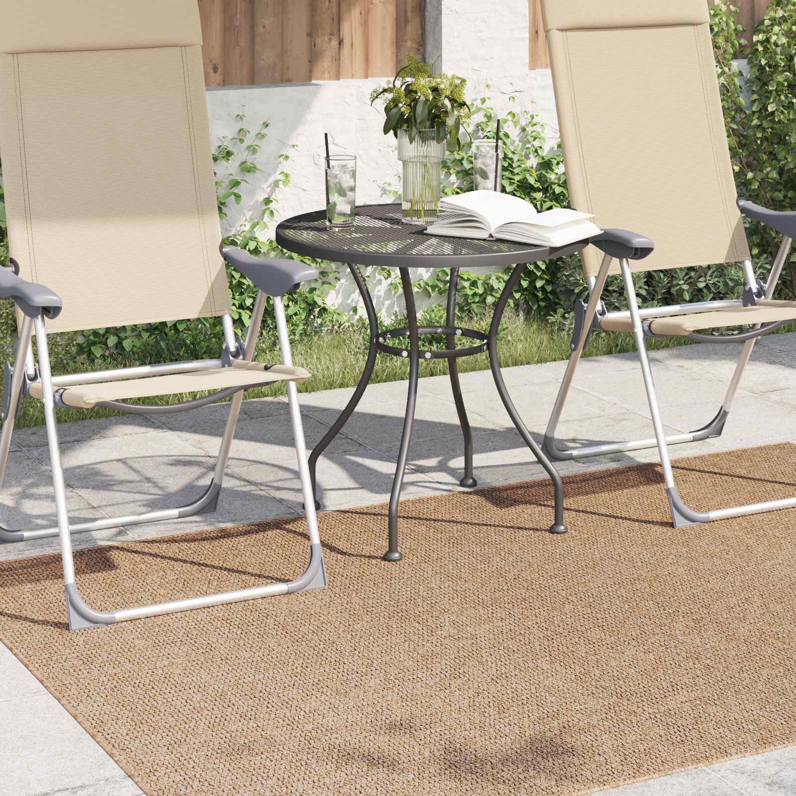 Tappeto per uso interno ed esterno AGIRA Naturale 230 x 160 cm